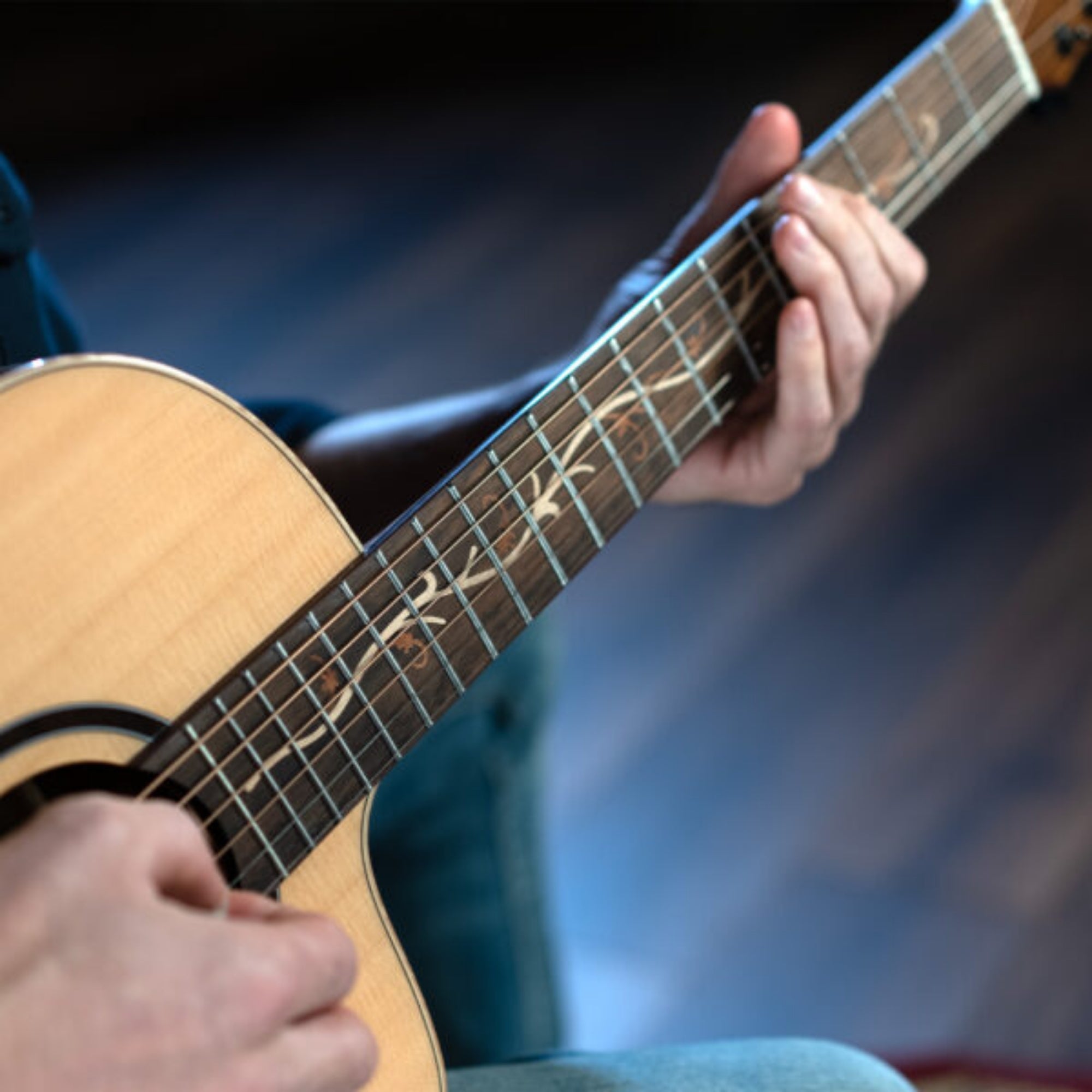 Washburn BTSC40SCE-U Bella Tono Suprema 6-String with Solid Sitka Spruce Top & Barcus Berry LX4 Preamp Electro-Acoustic Guitar – Natural Gloss