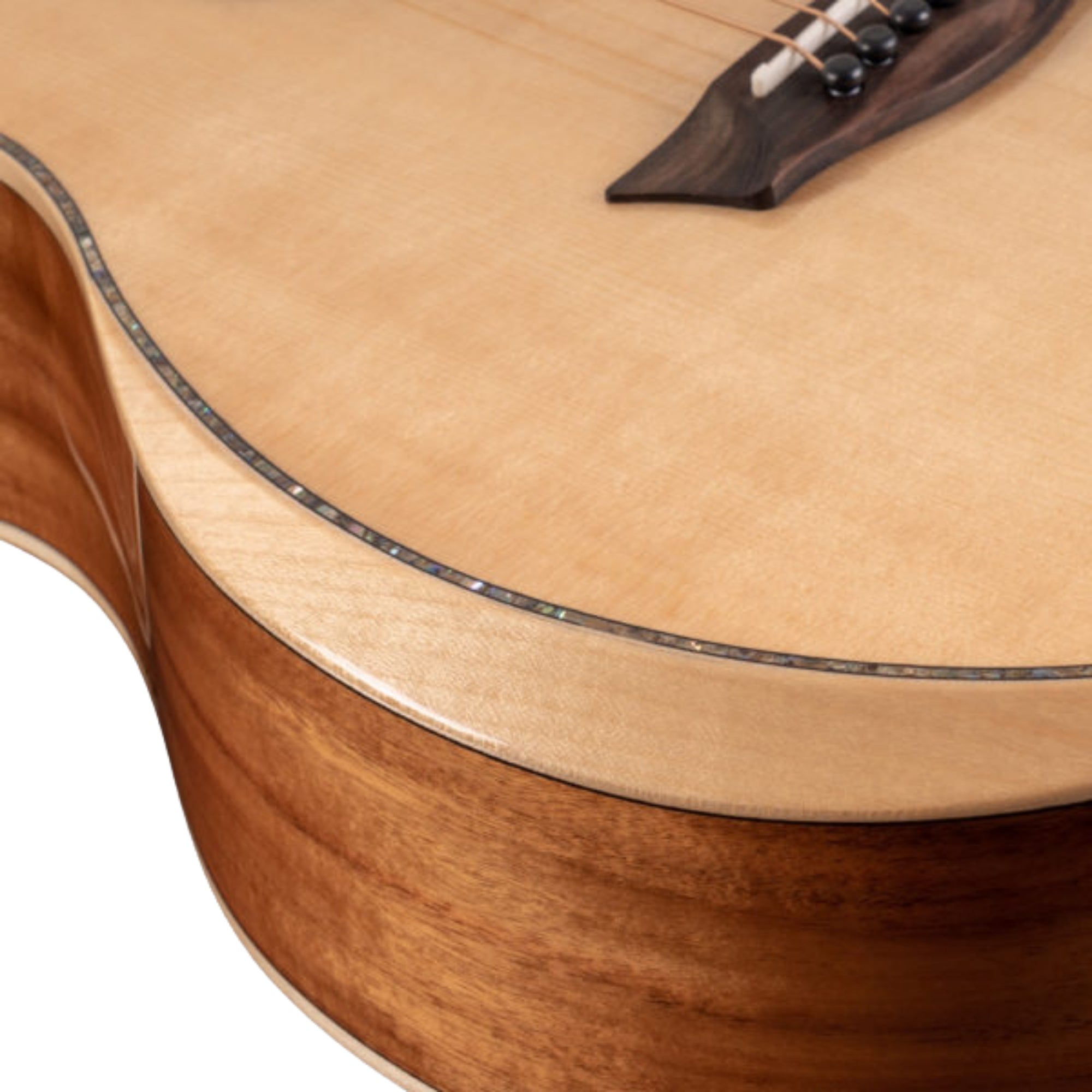 Washburn BTSC56SCE-D Bella Tono Suprema Studio 6-String with Solid Spruce Top & Barcus-Berry LX4 Preamp Electro-Acoustic Guitar – Natural Finish