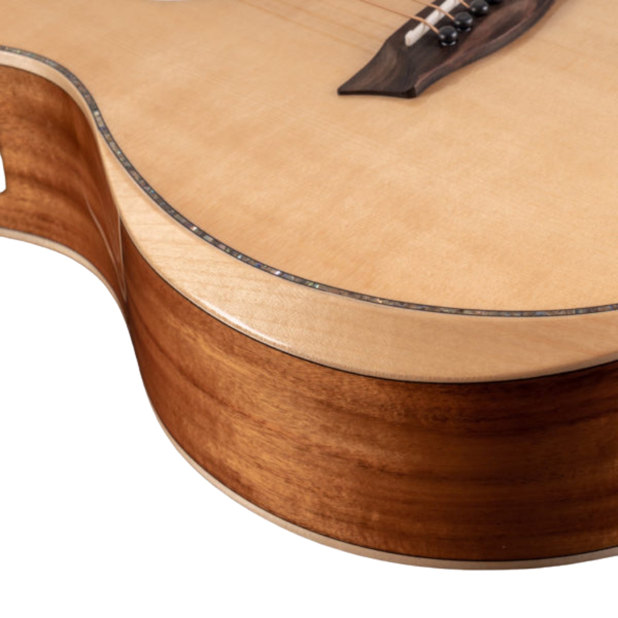 Washburn BTSC56SCE-D Bella Tono Suprema Studio 6-String with Solid Spruce Top & Barcus-Berry LX4 Preamp Electro-Acoustic Guitar – Natural Finish