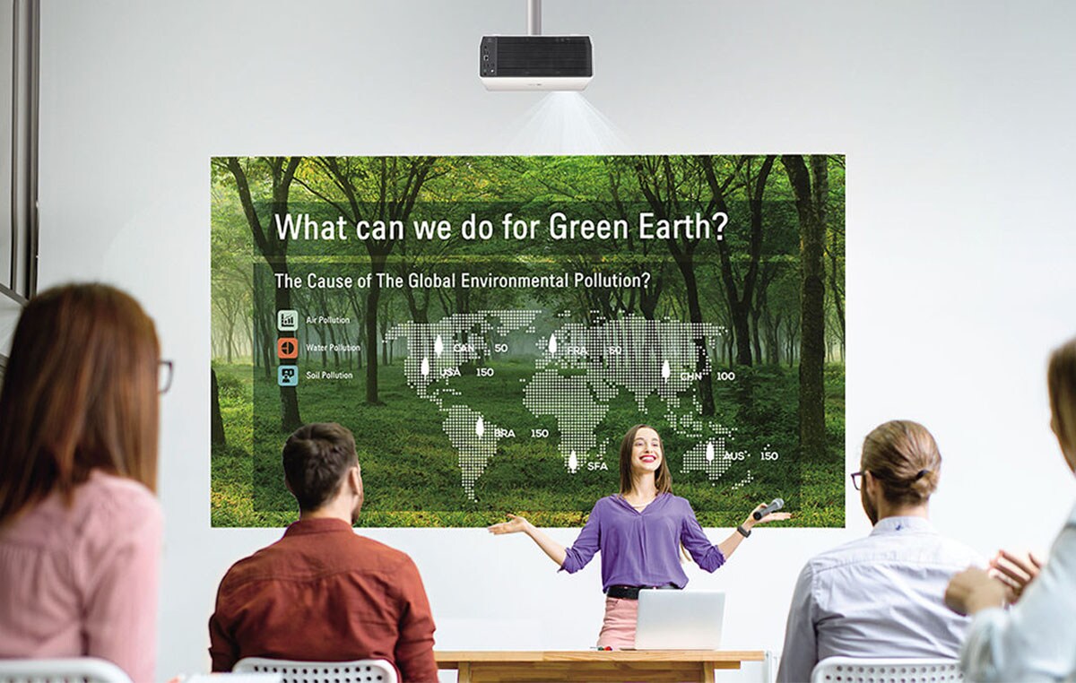 LG ProBeam BU53RG 5,000 ANSI Lumens 4K UHD Smart Laser Projector