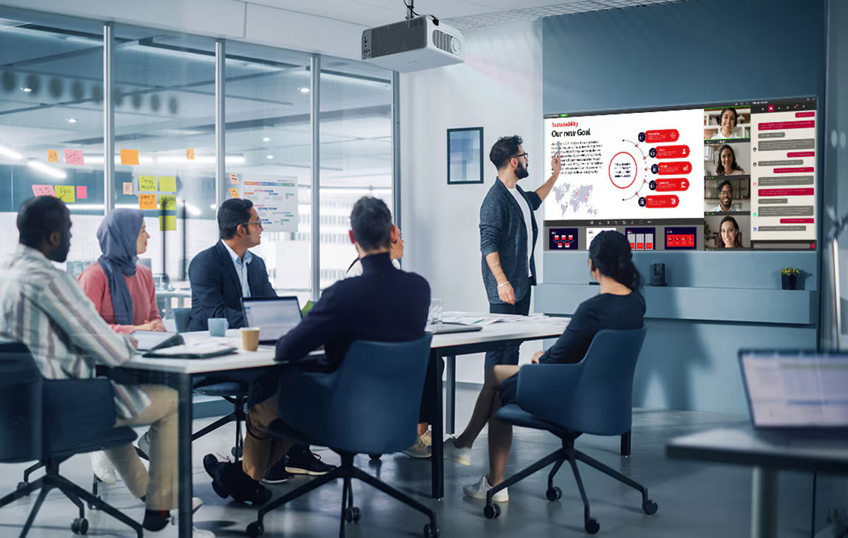 LG ProBeam BU60RG 6,000 ANSI Lumens 4K UHD Smart Laser Projector
