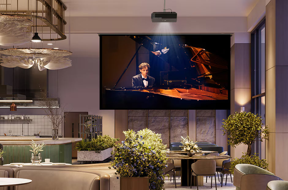LG ProBeam BU70QGA 7,000 ANSI Lumens 4K UHD Smart Laser Projector