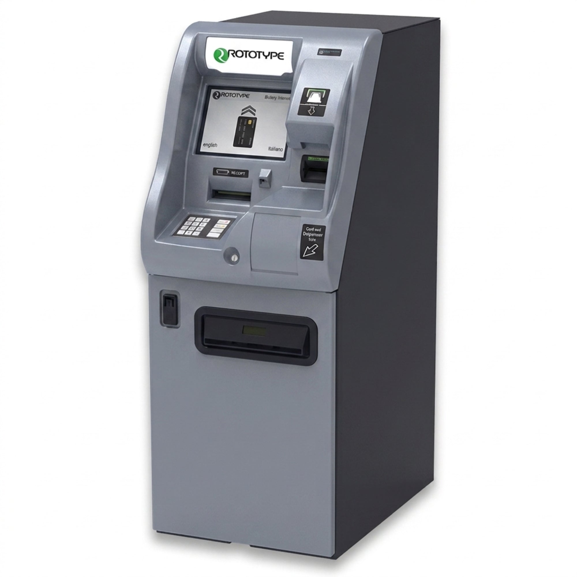 Borne libre-service d'impression de chéquiers Rototype CJD 8000