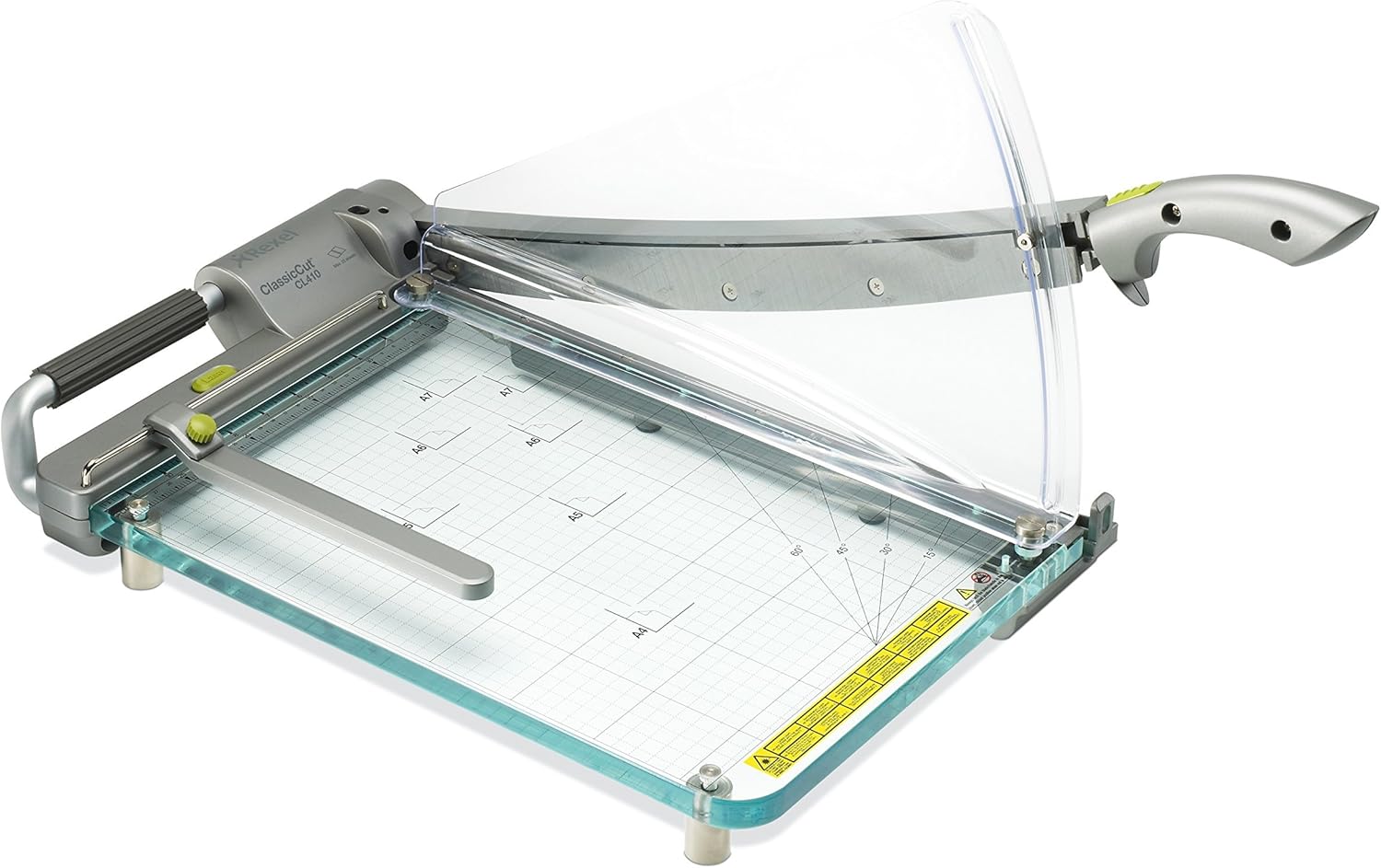 Rexel ClassicCut™ CL410 A4 25 Sheets Heavy-Duty Guillotine Clear Paper Cutter