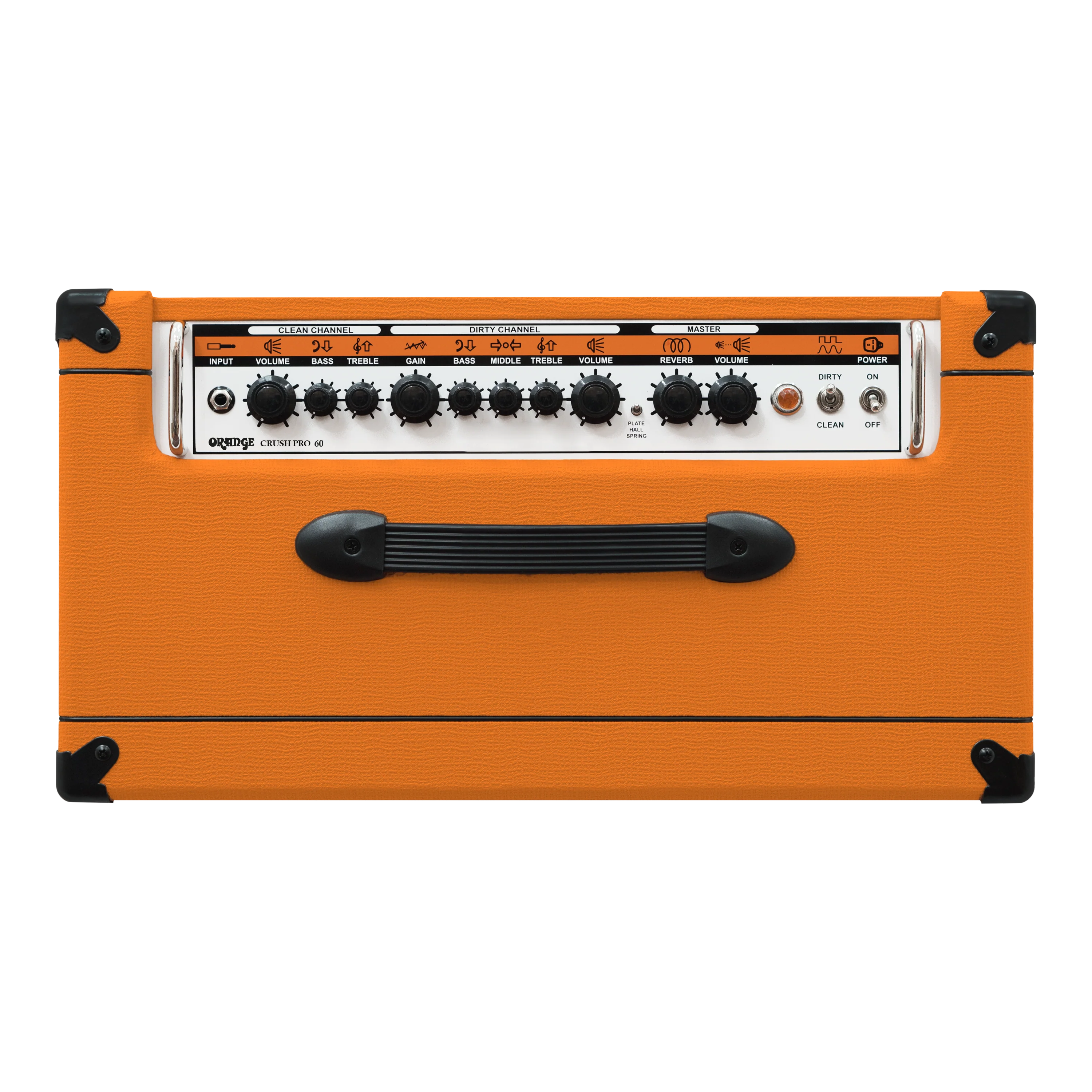 Orange Crush Pro 60C 60W 1x12 Solid State With Digital Reverb & Effects Loop Guitar Combo Amplifier
