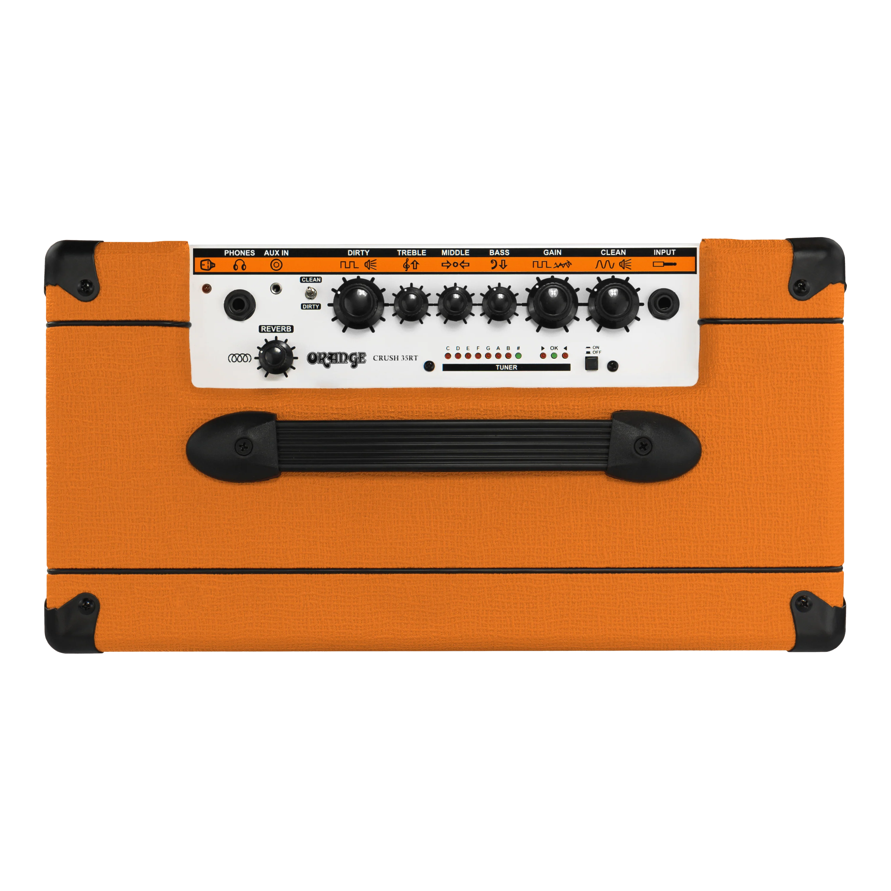 Orange Crush 35RT 35W Analogue With Reverb, Chromatic Tuner, Effects Loop & CabSim Headphone Output Guitar Combo Amplifier