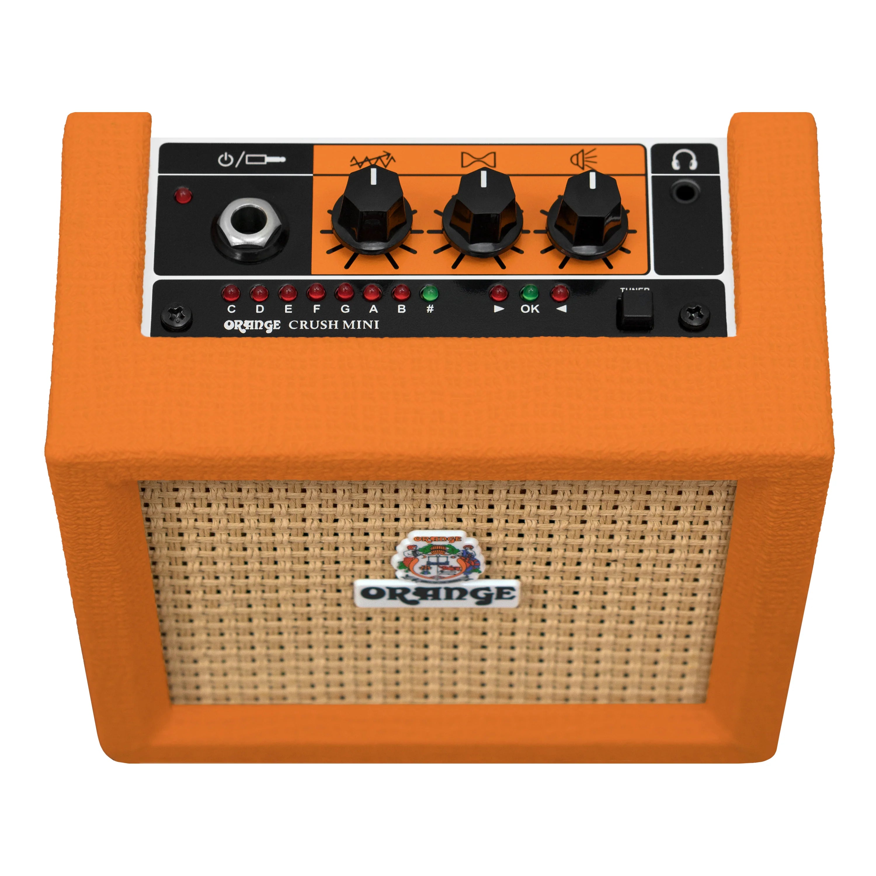 Orange Crush MINI 3W Portable Analogue With Built-In Tuner, CabSim Headphone Output & 4