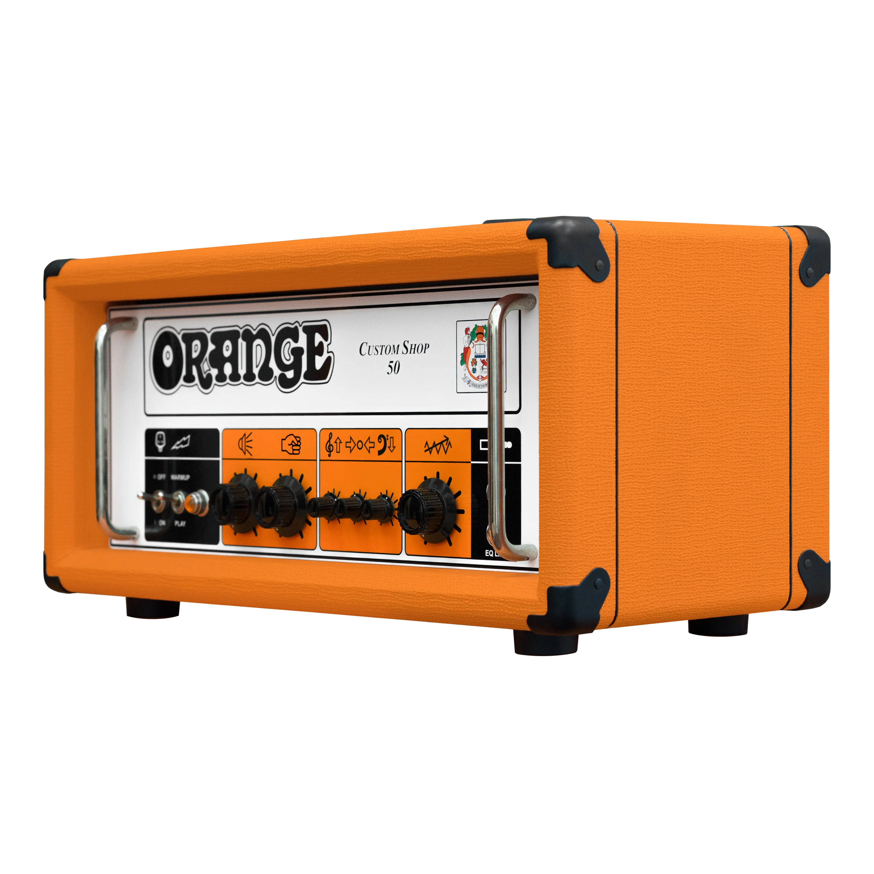 Orange Custom Shop 50 Handwired 50W UK-Built Single Channel Tube Valve With EQ Lift & HF Drive Guitar Head Amplifier