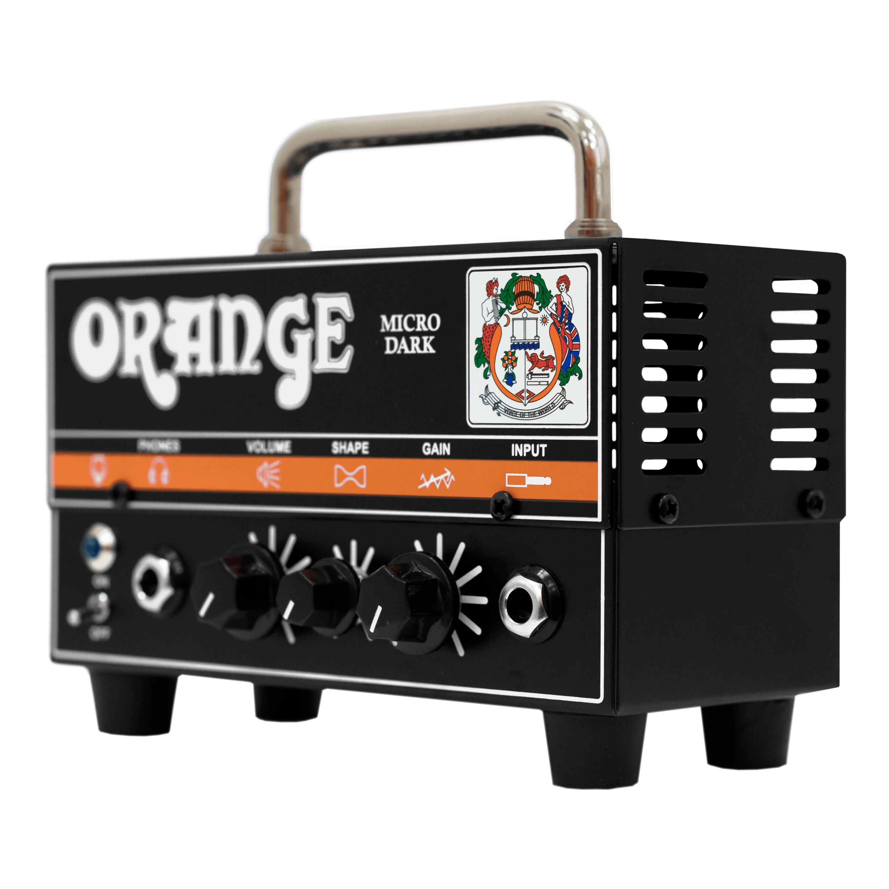 Orange Micro Dark 20W Hybrid Valve With ECC83 Tube Preamp, CabSim, FX Loop & Shape Control Guitar Head Amplifier