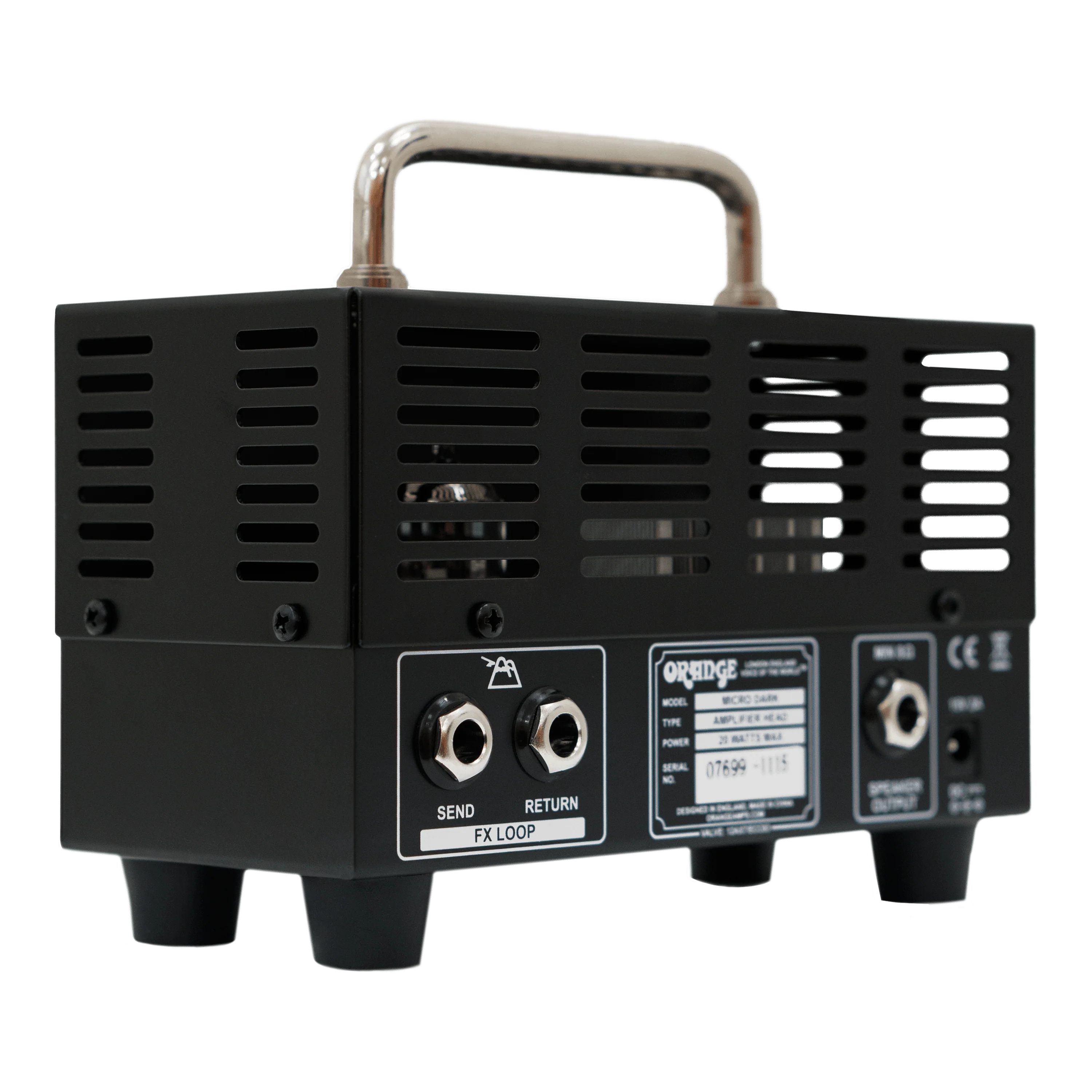 Orange Micro Dark 20W Hybrid Valve With ECC83 Tube Preamp, CabSim, FX Loop & Shape Control Guitar Head Amplifier