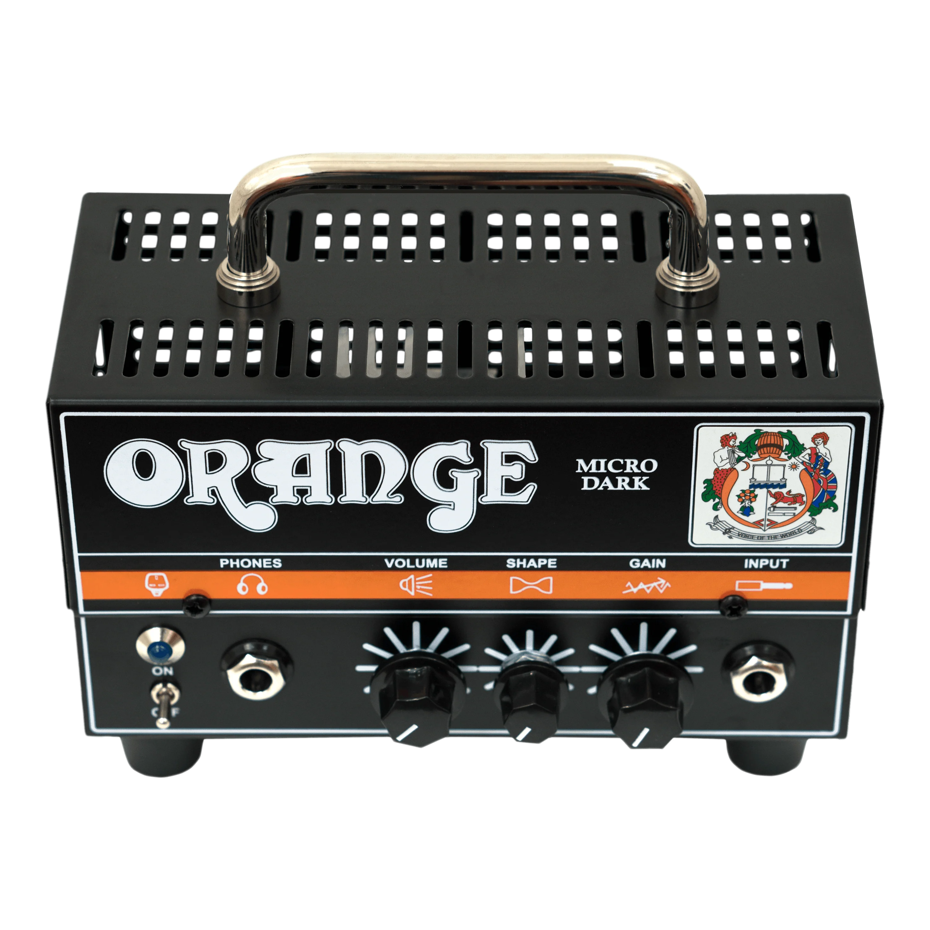 Orange Micro Dark 20W Hybrid Valve With ECC83 Tube Preamp, CabSim, FX Loop & Shape Control Guitar Head Amplifier