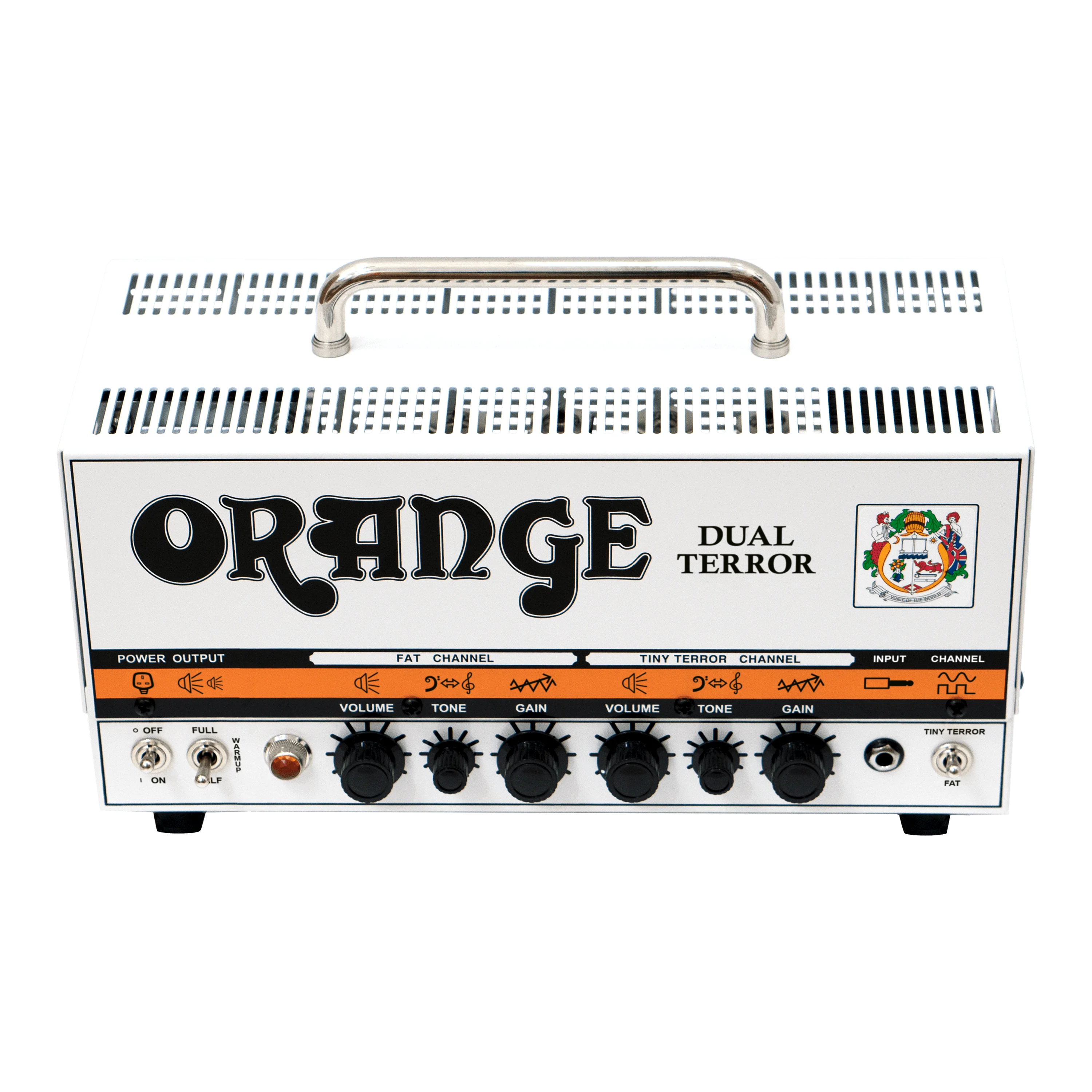 Orange Dual Terror 30W Twin Channel All-Valve With Switchable 7/15/30W Output Guitar Head Amplifier