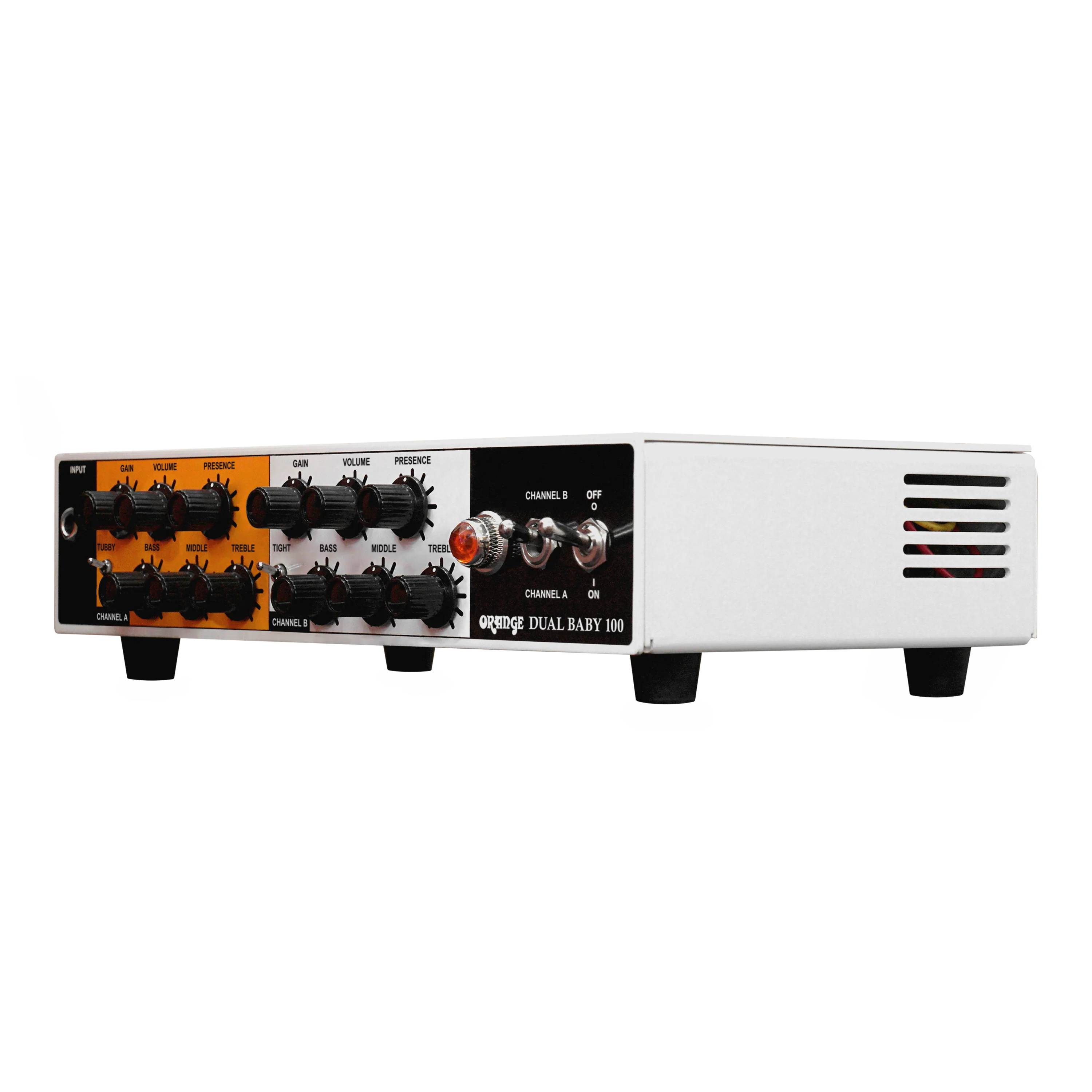 Orange Dual Baby 100W Twin Channel Solid State With FX Loop, Rackmount Design & Gig Bag Guitar Head Amplifier