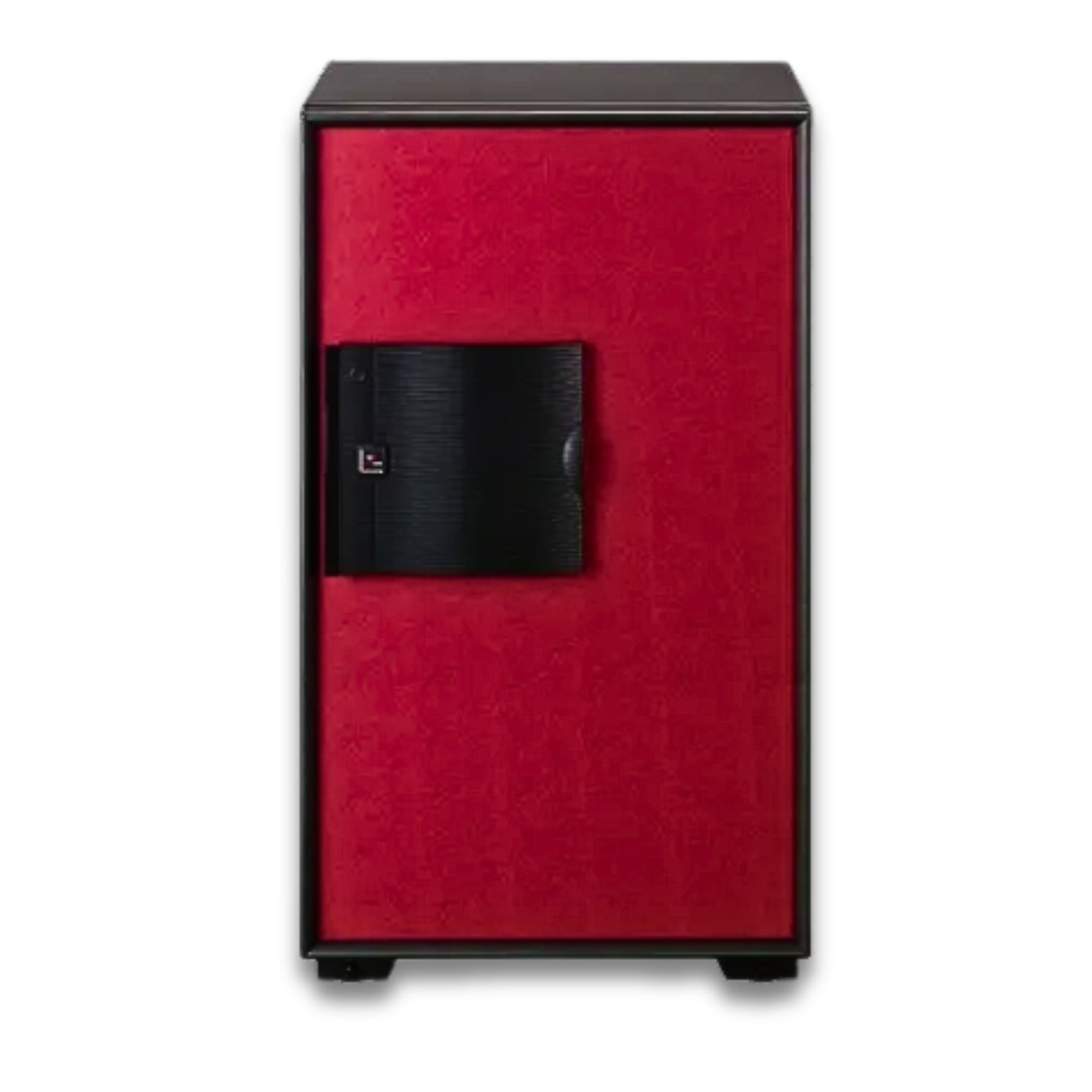 Eagle Safes EGE-130 Digital + Keylock + Fingerprint Fire Resistant Security Safe - (Black/Red)