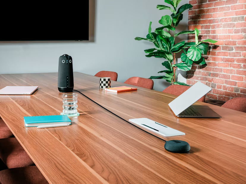 Owl Labs Expansion Mic 8 feet Extends Audio Coverage Expansion Microphone - Charcoal