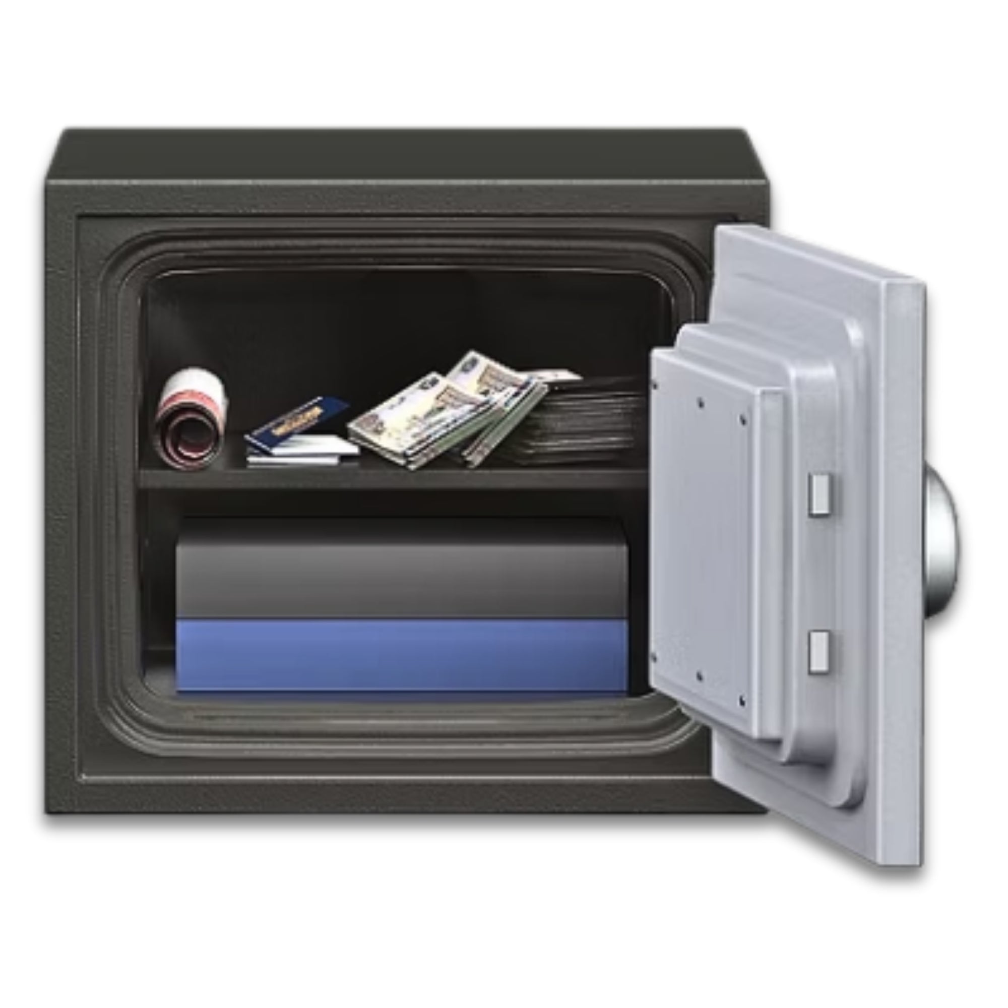 SAFIRE FR 20 (Horizontal) 1 Digital Lock & 1 Key Lock Fire Resistant Security Safe