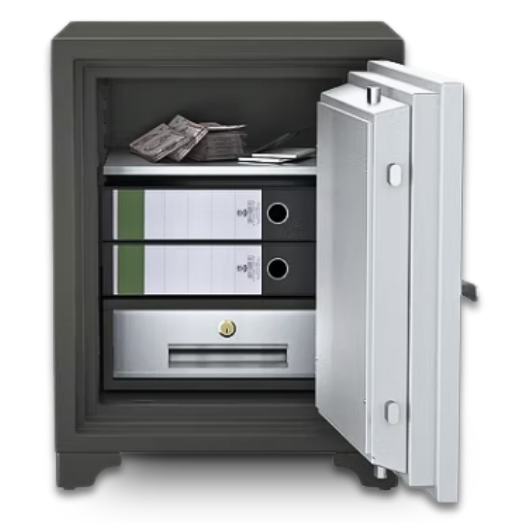 SAFIRE FR 560 2 Key Lock Fire Resistant Security Safe