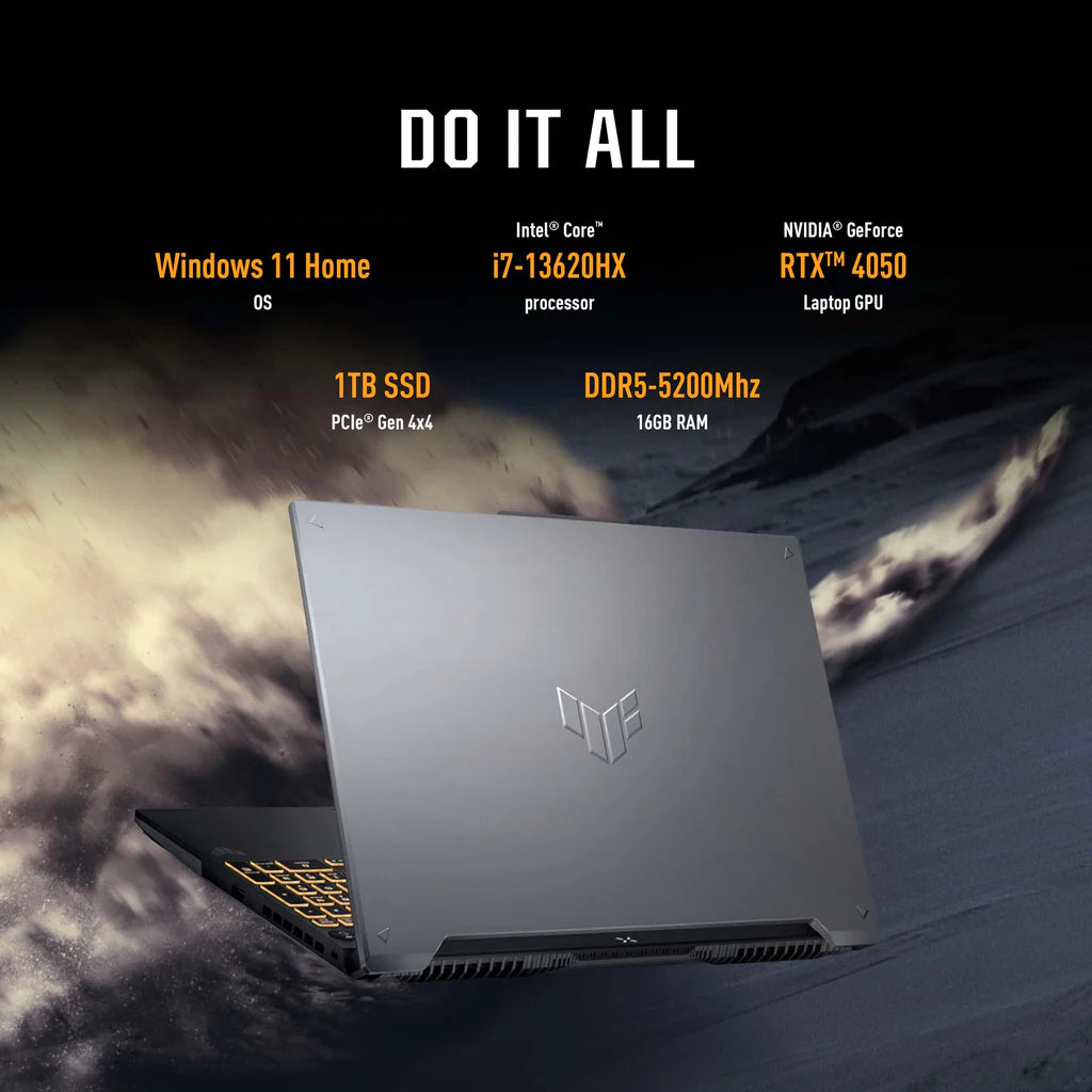 ASUS TUF Gaming F16 FX607VU-RL031W | i7-13620H 16GB 1TB RTX 4050 Laptop