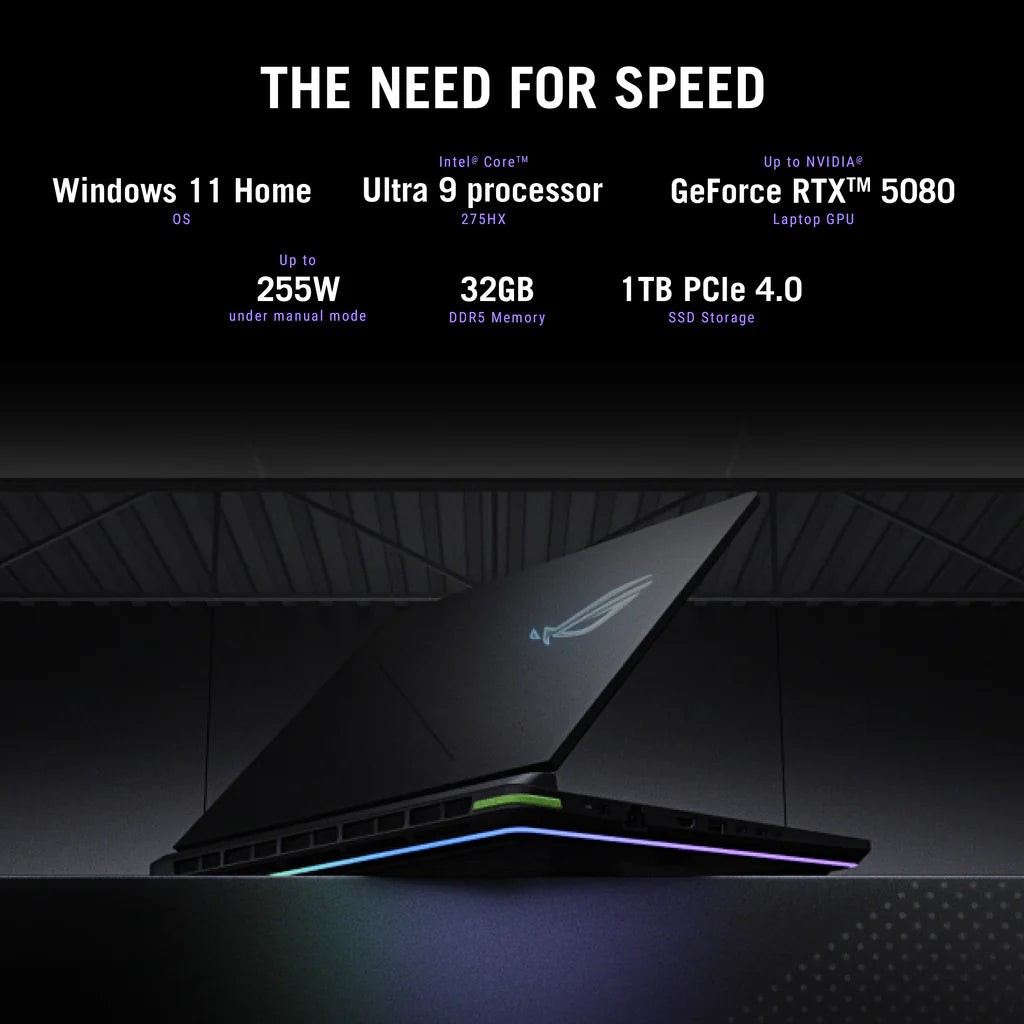 ASUS ROG Strix G16 G615LW Ultra 9 275HX 32GB 1TB RTX 5080 Laptop