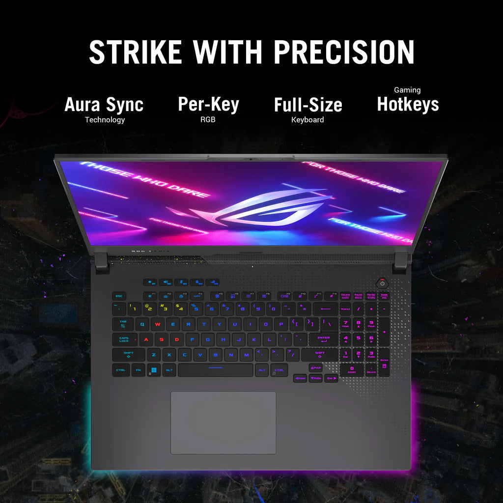 ASUS ROG Strix  G17 G713PV-HX162W | Ryzen 9 7940HX 16GB 1TB RTX 4060 Laptop