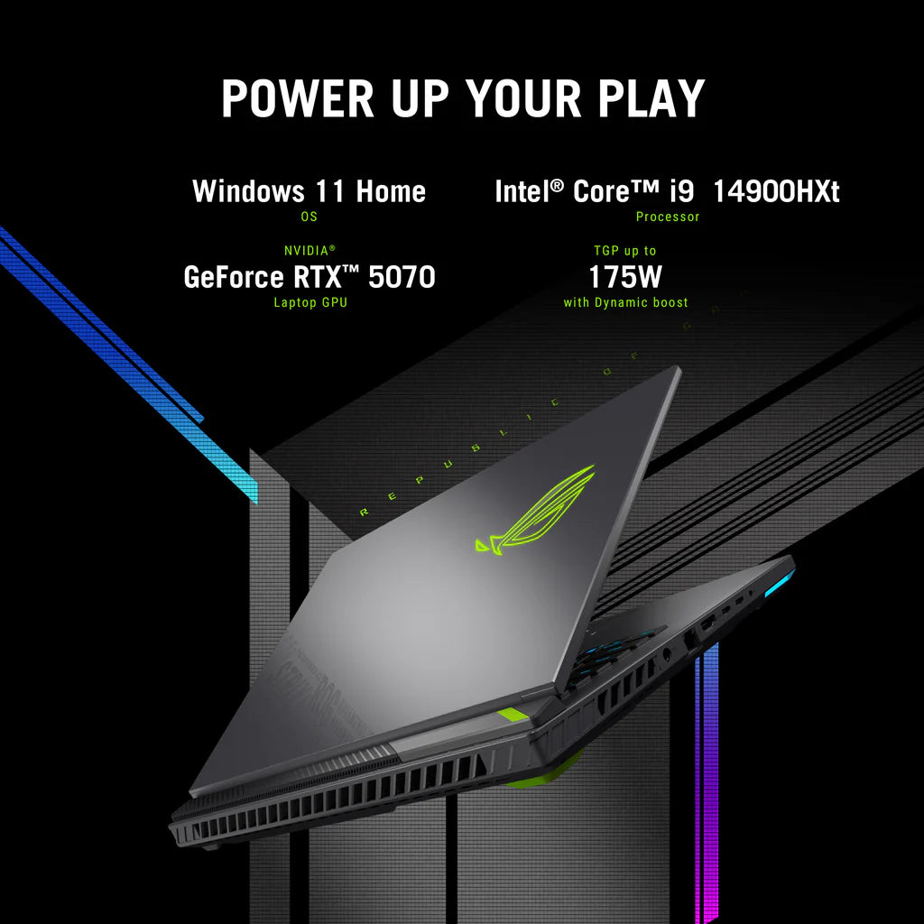 ASUS ROG Strix G18 Gaming Laptop - Intel Core i9 14900HX, RTX 5070 8GB, 18