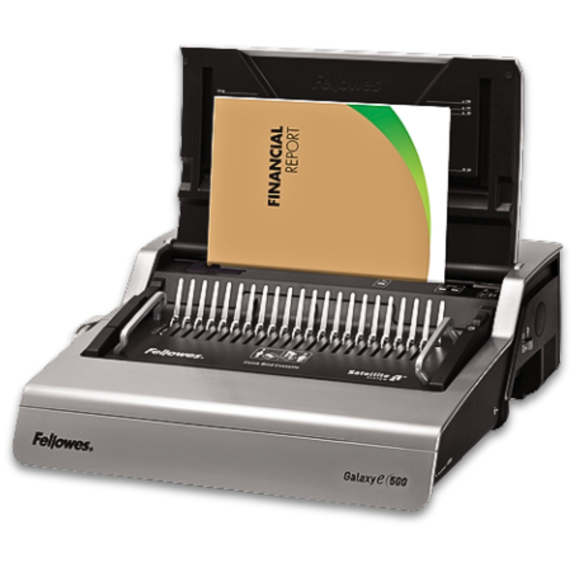 Fellowes Galaxy-E 500 28 Sheets Punch & 500 Sheets Binding Capacity Electric Comb Binding Machine