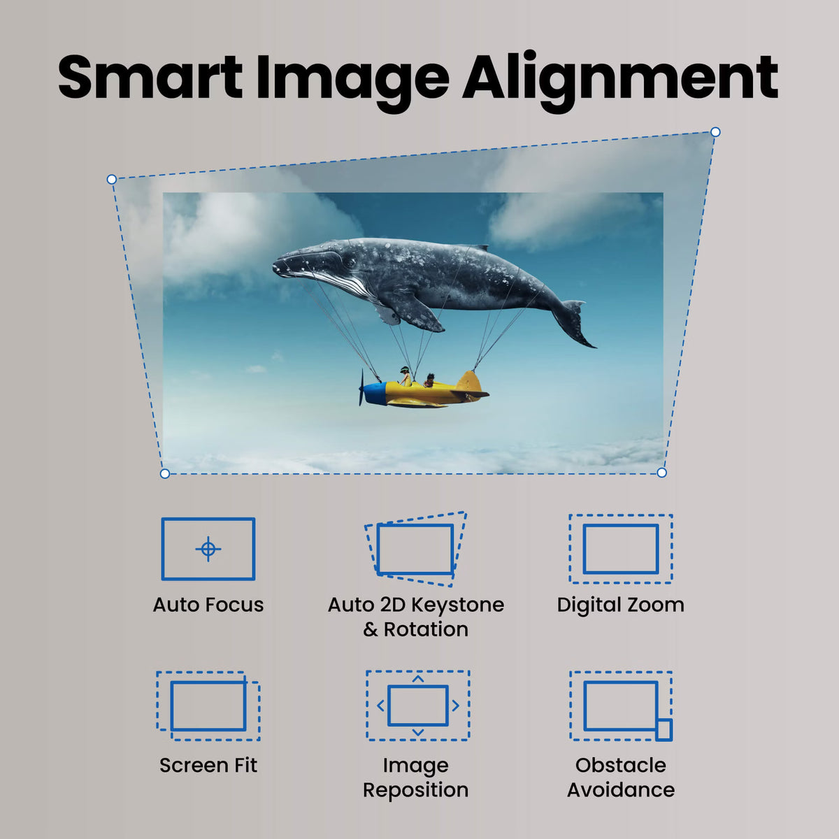 BenQ GP520 4K UHD 2,600 ANSI Lumens HDR Home Entertainment & Gaming Projector