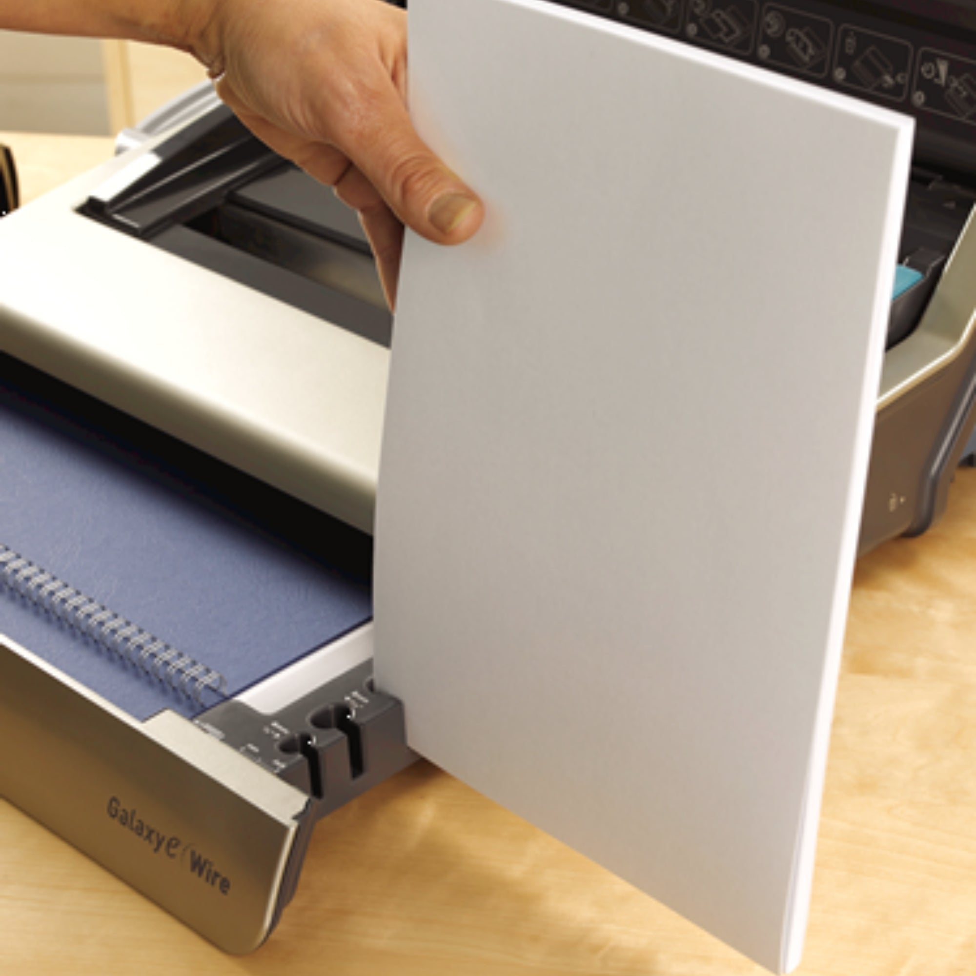 Fellowes Galaxy Wire 20 Sheets Punch & 130 Sheet Binding Capacity Manual Wire Binding Machine