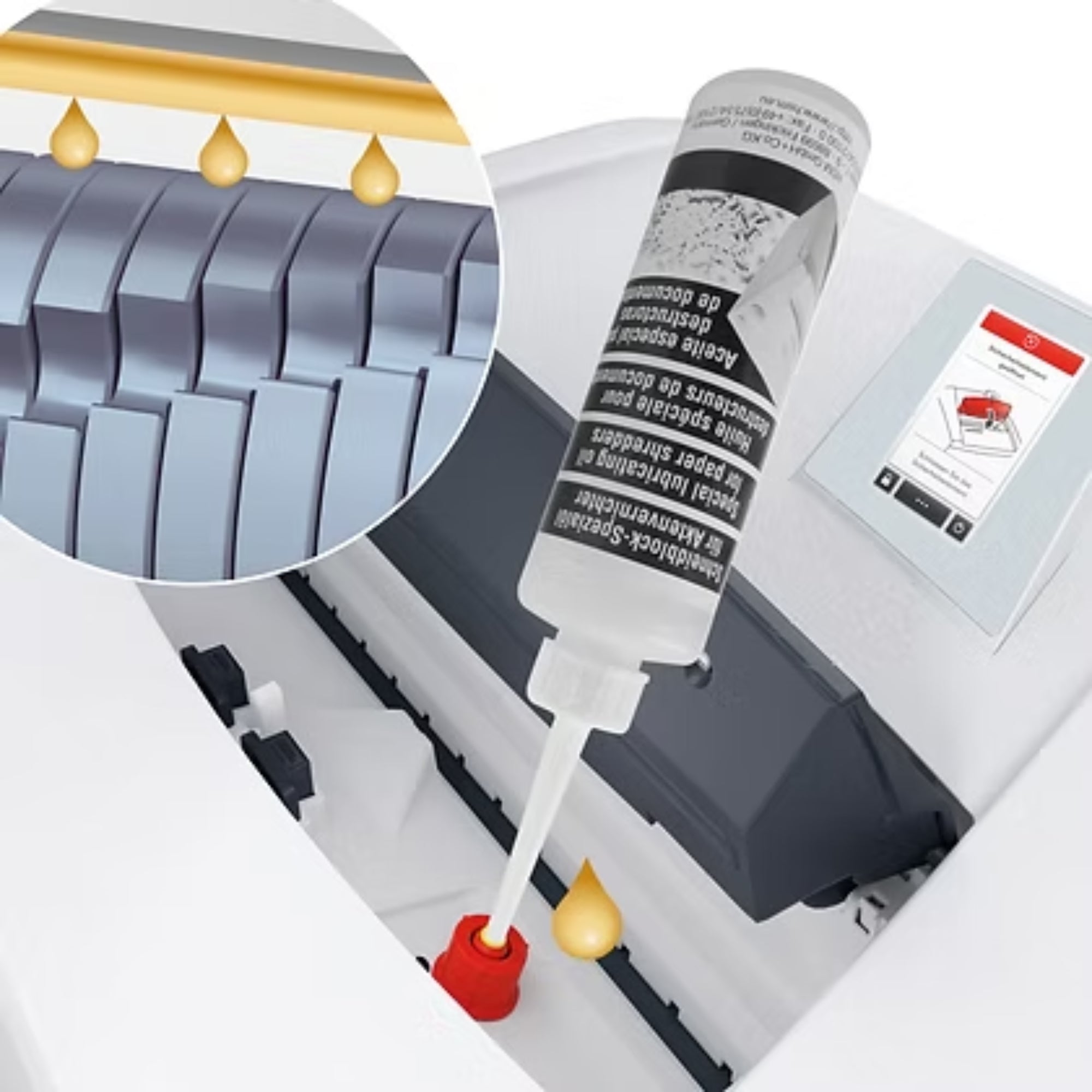 HSM SECURIO P36I - (4.5 x 30) 27-29 Sheets P-4 Cross Cut Shredder