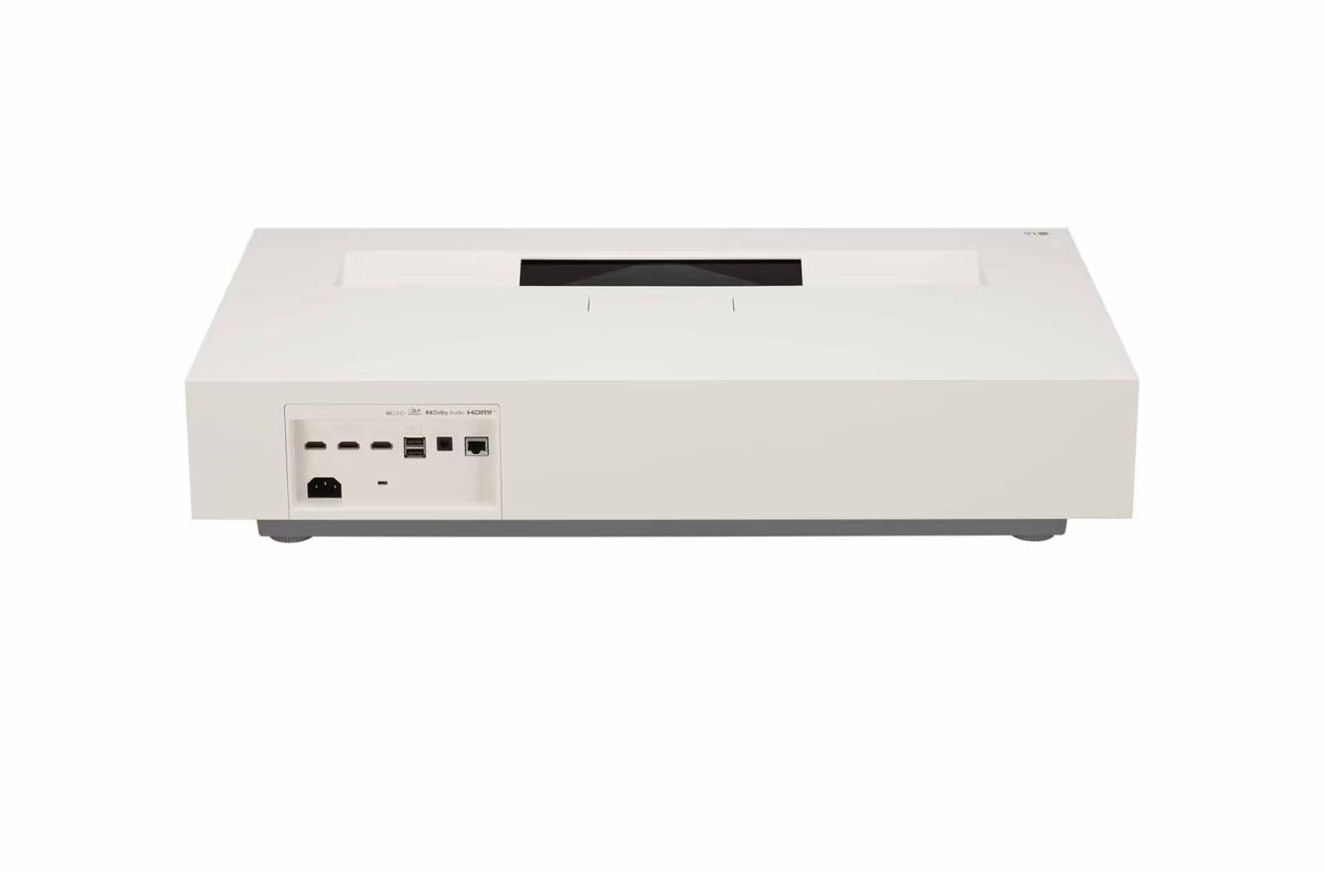 LG CineBeam HU915QE 4K UHD 3,700 ANSI Lumens Triple Laser Ultra Short Throw Smart Home Cinema Projector