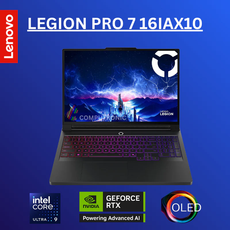 LENOVO LEGION PRO 7 AI Gaming Laptop RTX 5070Ti 16IAX10H-83F5008PAX