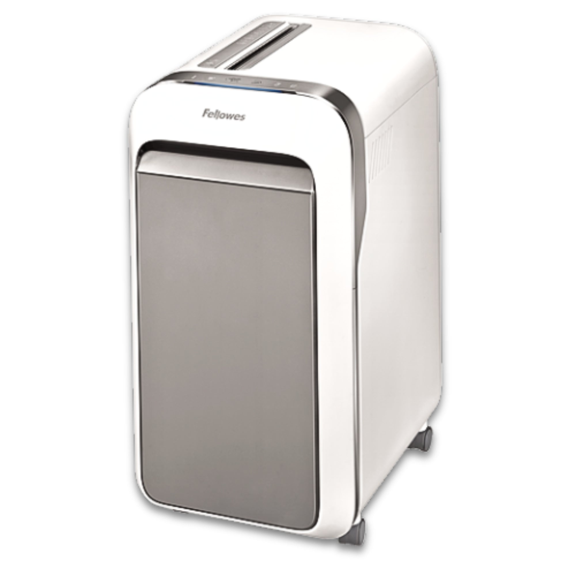 آلة تمزيق الورق Fellowes LX221 ذات القص الدقيق لـ 20 ورقة - أبيض، شديدة التحمل، أمان P-5، تقنية Safe Sense®، سلة سحب 30 لتر، آلة تمزيق مكتبية هادئة مع بدء تلقائي وعكس