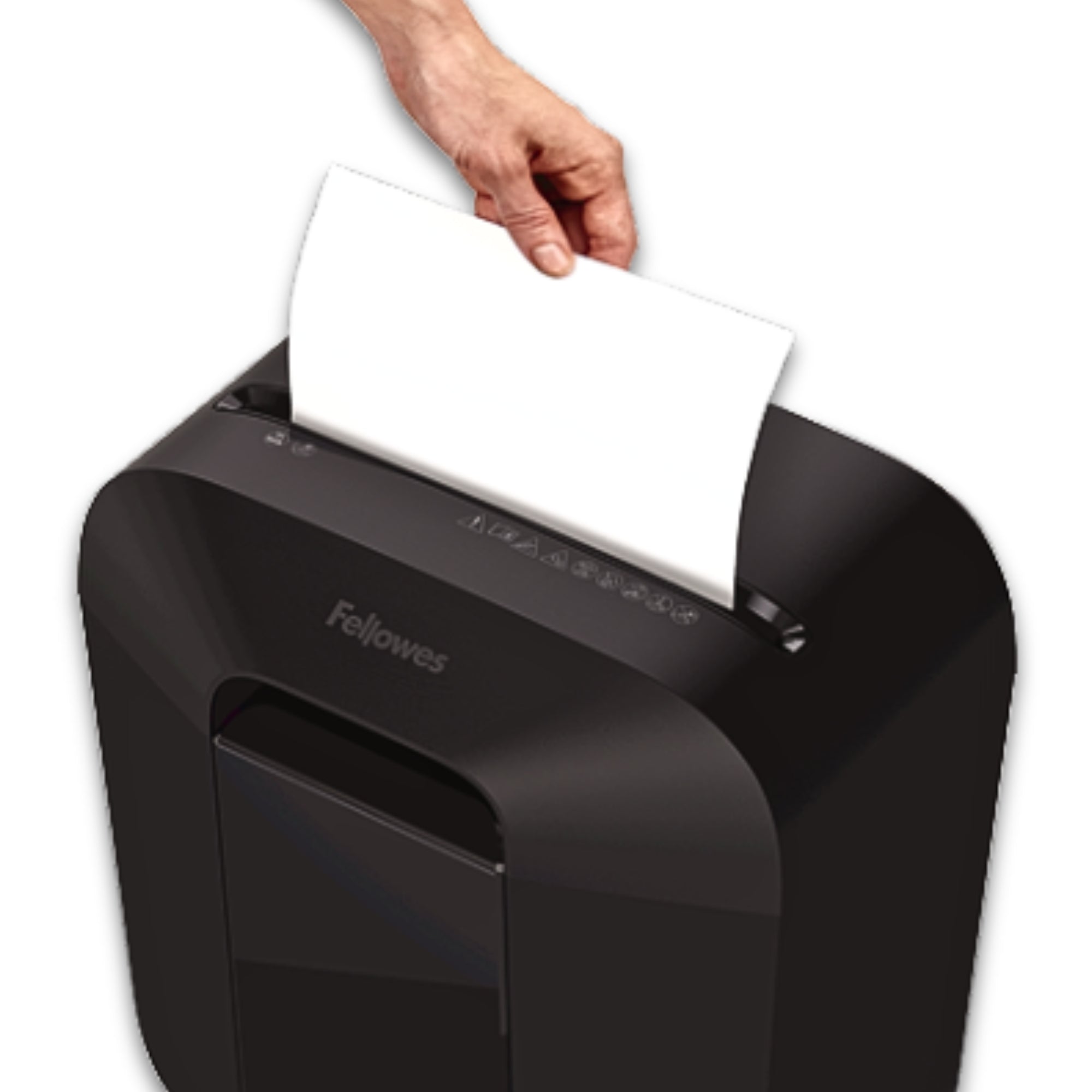 Fellowes Powershred LX25 Personal Shredder – مقطع عرضي، سعة 6 ورقات، سلة 3 جالون، مستوى أمان P-4 للاستخدام المكتبي المنزلي