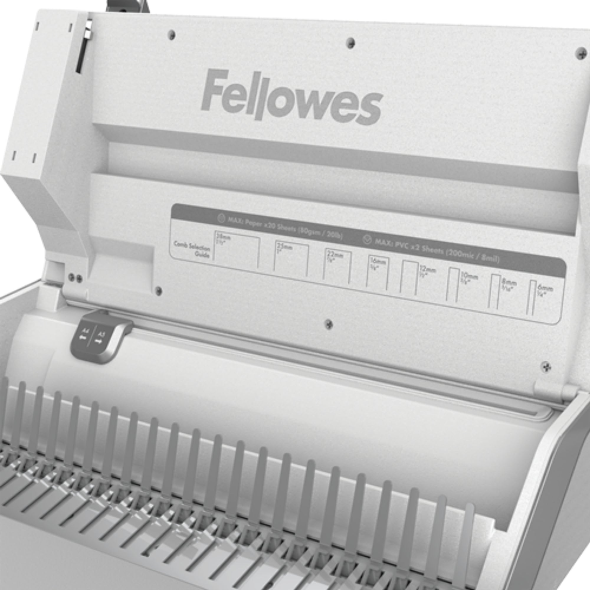Fellowes Lyra™ 3-in-1 Comb Binding, Stapler & Hole Punching Machine