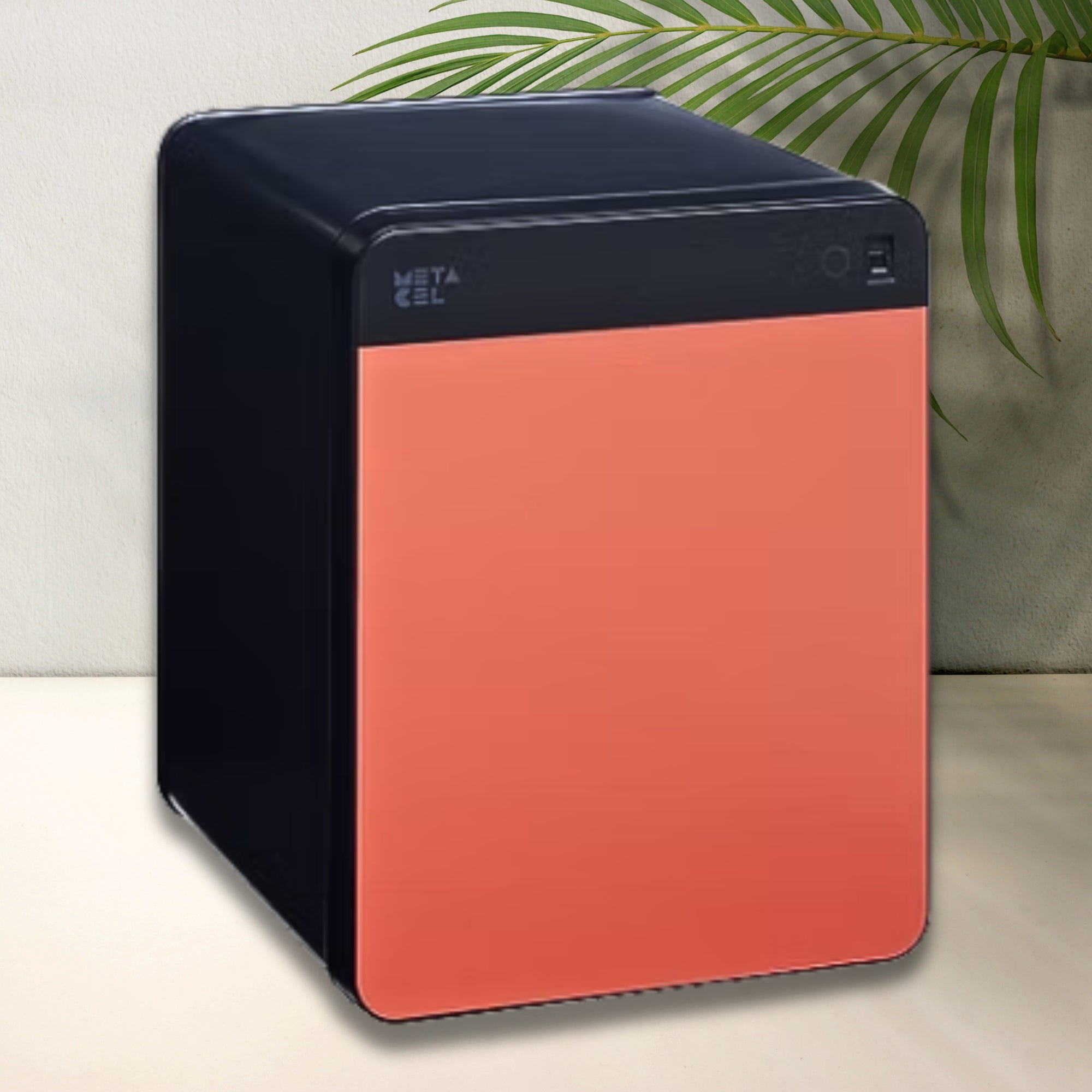 Eagle Safes MC-40C1(RD) METACEL Series Digital Lock & Fingerprint Sensor Fire Resistant Security Safe - Red
