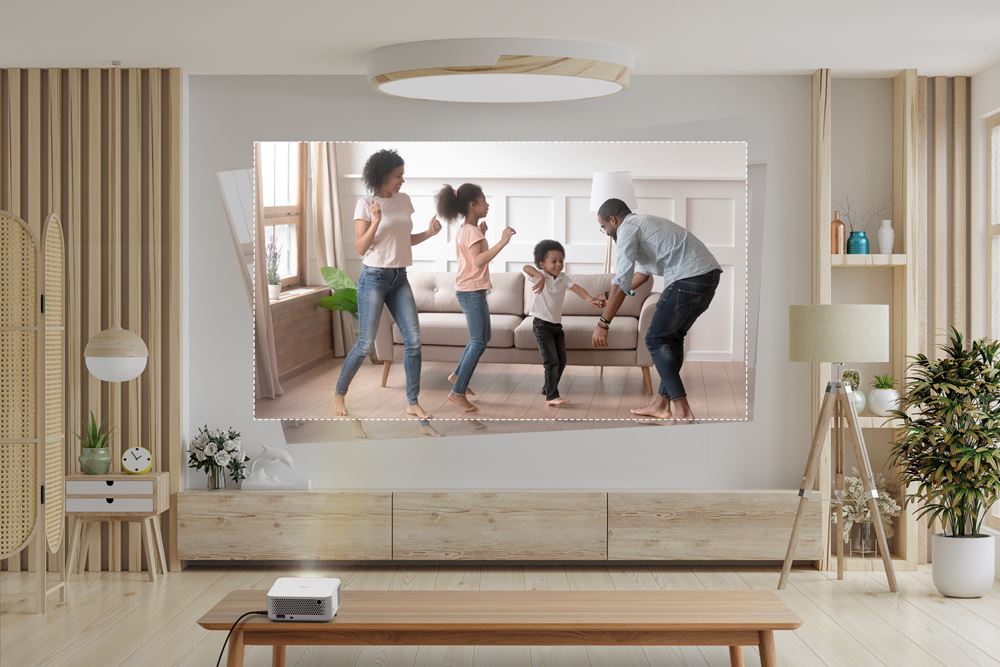 Optoma ML1080ST Full HD 1200 Lumens RGB Triple Laser Short Throw Projector