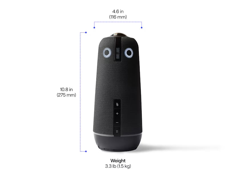 Owl Labs Meeting Owl 4+ UHD 4K 360° Smart Video Conferencing Camera