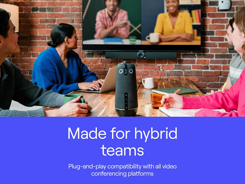 Owl Labs Meeting Owl 4+ UHD 4K 360° Smart Video Conferencing Camera