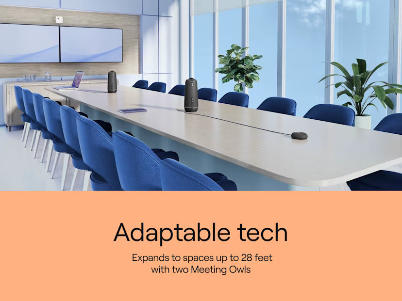 Owl Labs Meeting Owl 4+ UHD 4K 360° Smart Video Conferencing Camera