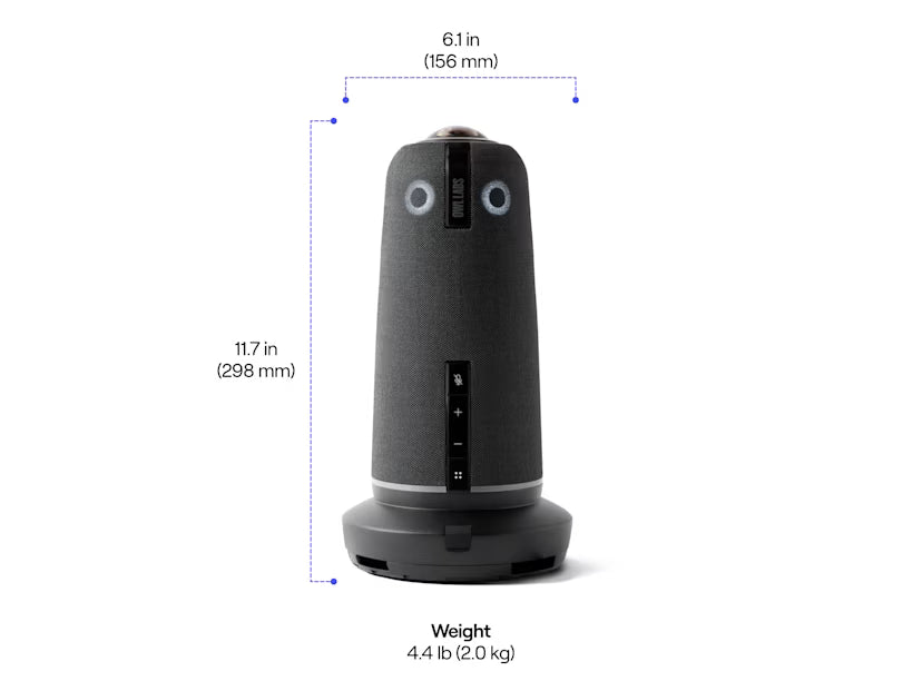 Owl Labs Meeting Owl 5 Pro UHD 4K 360° Smart Video Conferencing Camera
