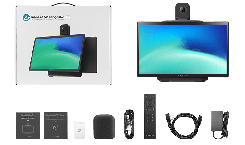 Kandao Meeting Ultra 4K Ai 360° Smart Video Conferencing Camera With Dual 15.6