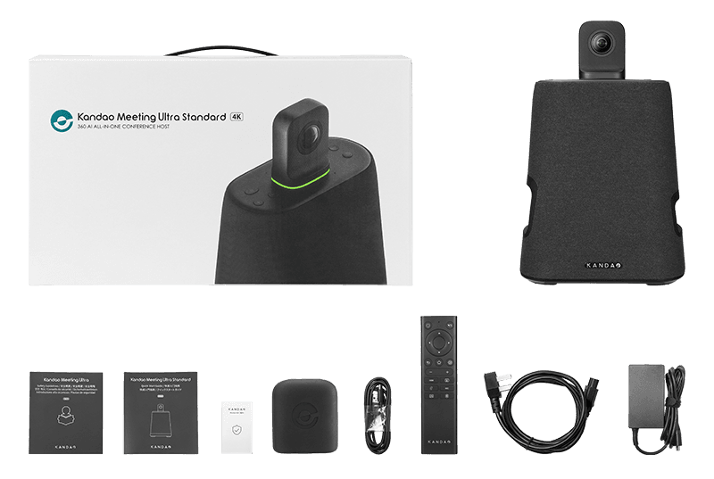 Kandao Meeting Ultra Standard Dual 4K HDR Smart Ai 360° Video Conferencing Camera