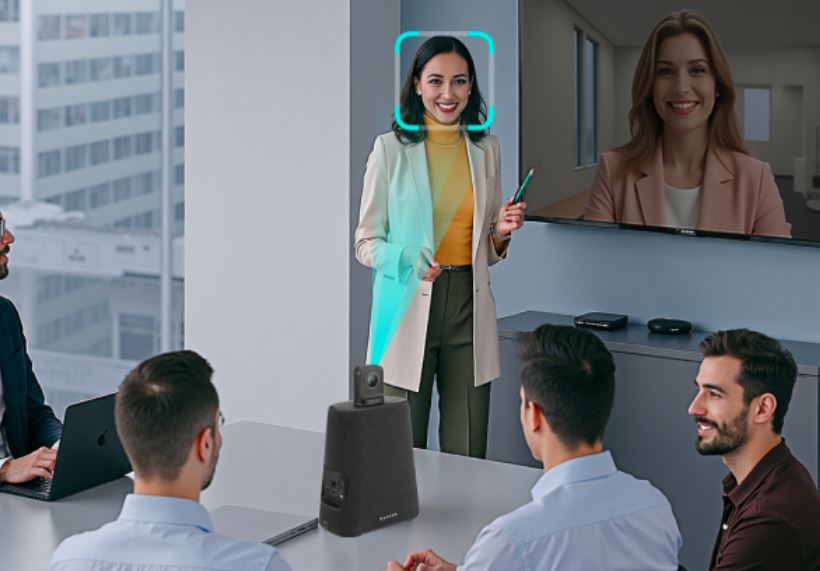 Kandao Meeting Ultra Standard Dual 4K HDR Smart Ai 360° Video Conferencing Camera