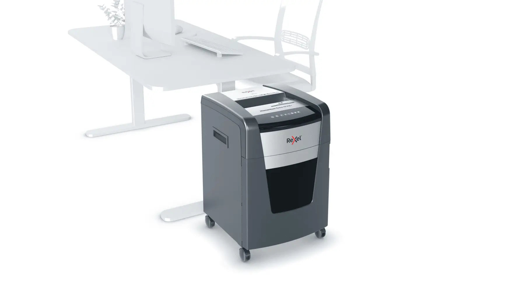 Rexel Momentum Extra XP418+ Up to 18 Sheets P-4 45L Cross Cut Heavy Duty Office Shredder