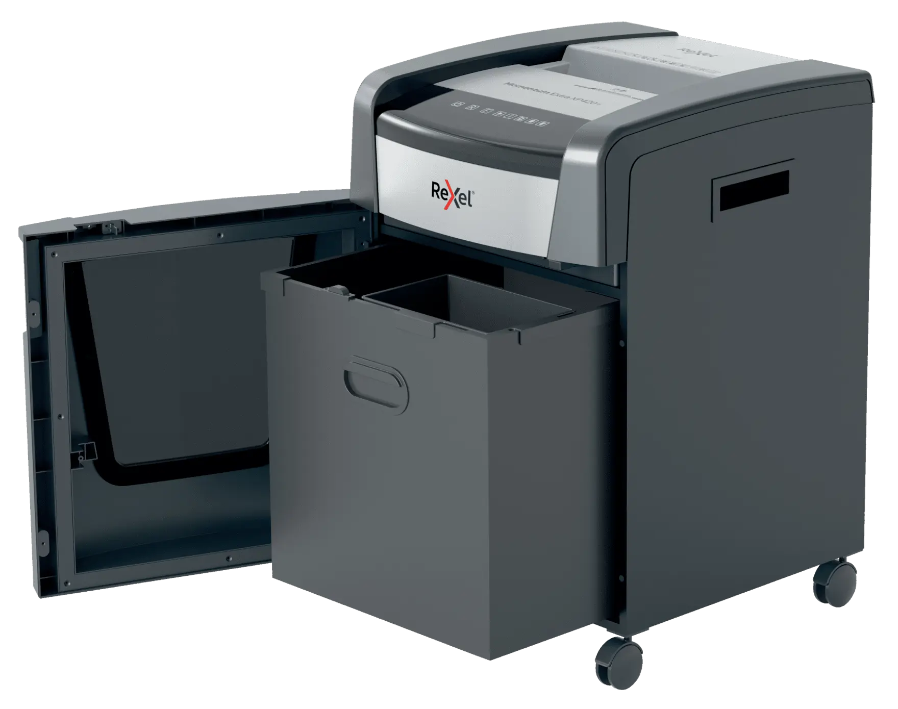 Rexel Momentum Extra XP420+ Up to 21 Sheets P-4 60L Cross Cut Heavy Duty Office Shredder