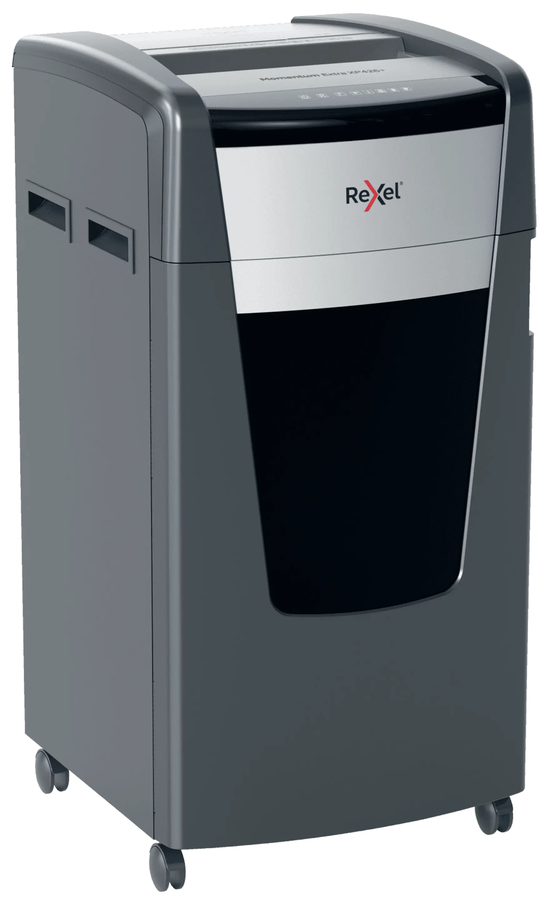 Rexel Momentum Extra XP426+ Up to 26 Sheets P-4 120L Cross Cut Heavy Duty Office Shredder