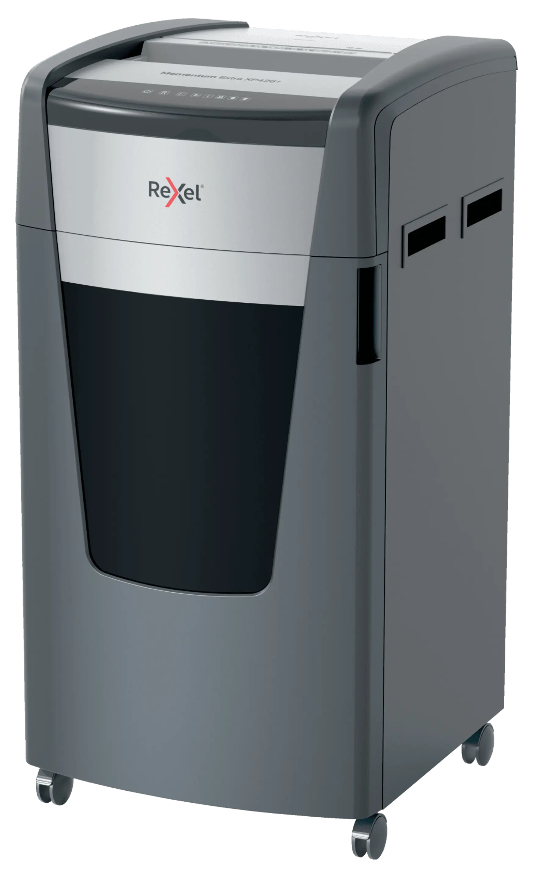 Rexel Momentum Extra XP426+ Up to 26 Sheets P-4 120L Cross Cut Heavy Duty Office Shredder