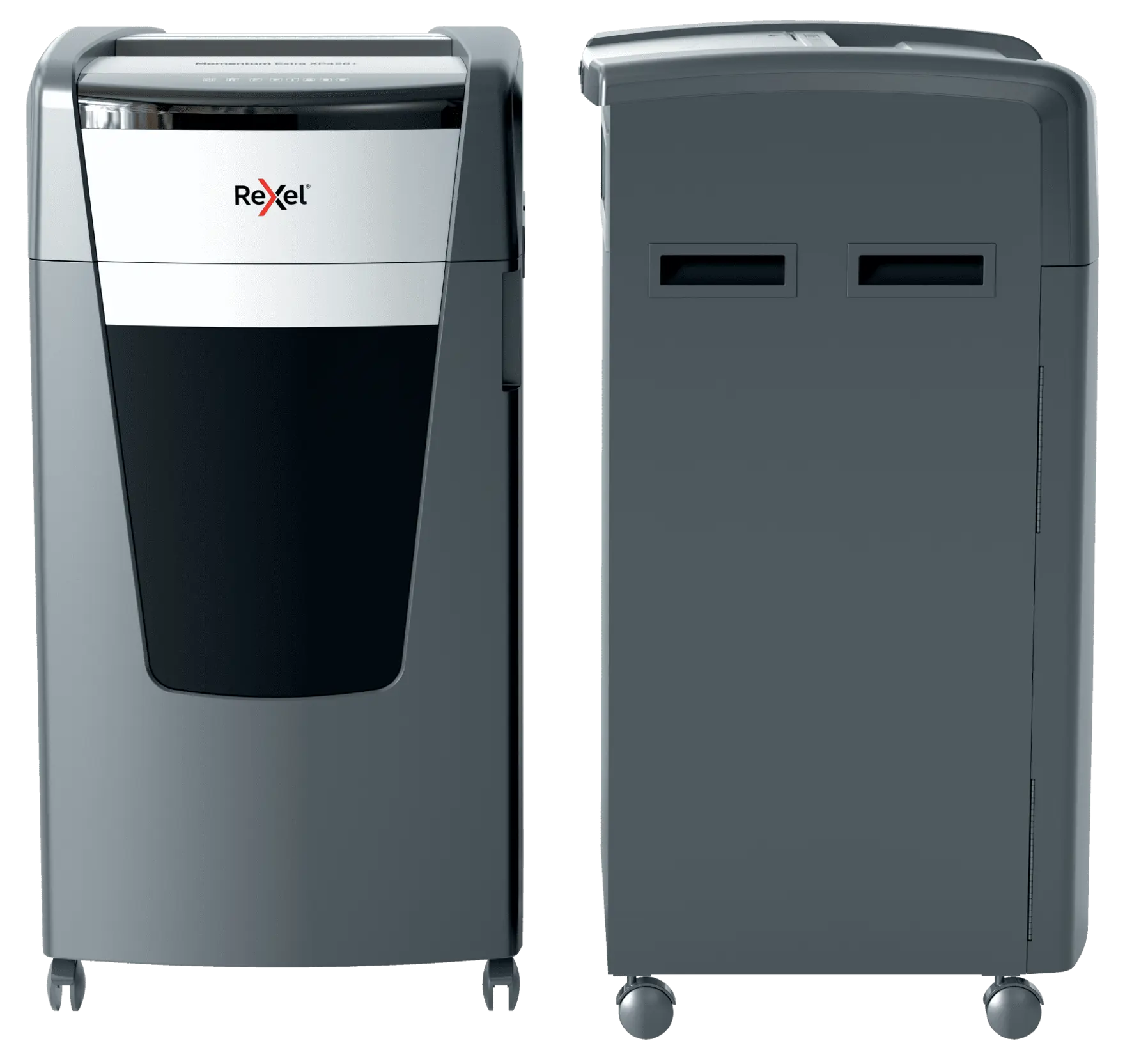 Rexel Momentum Extra XP426+ Up to 26 Sheets P-4 120L Cross Cut Heavy Duty Office Shredder