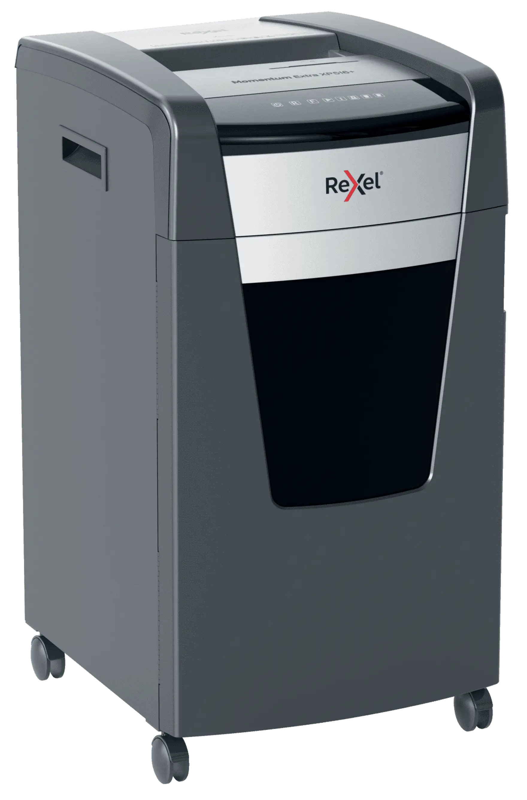 Rexel Momentum Extra XP516+ Up to 16 Sheets P-5 85L Micro Cut Heavy Duty Office Shredder