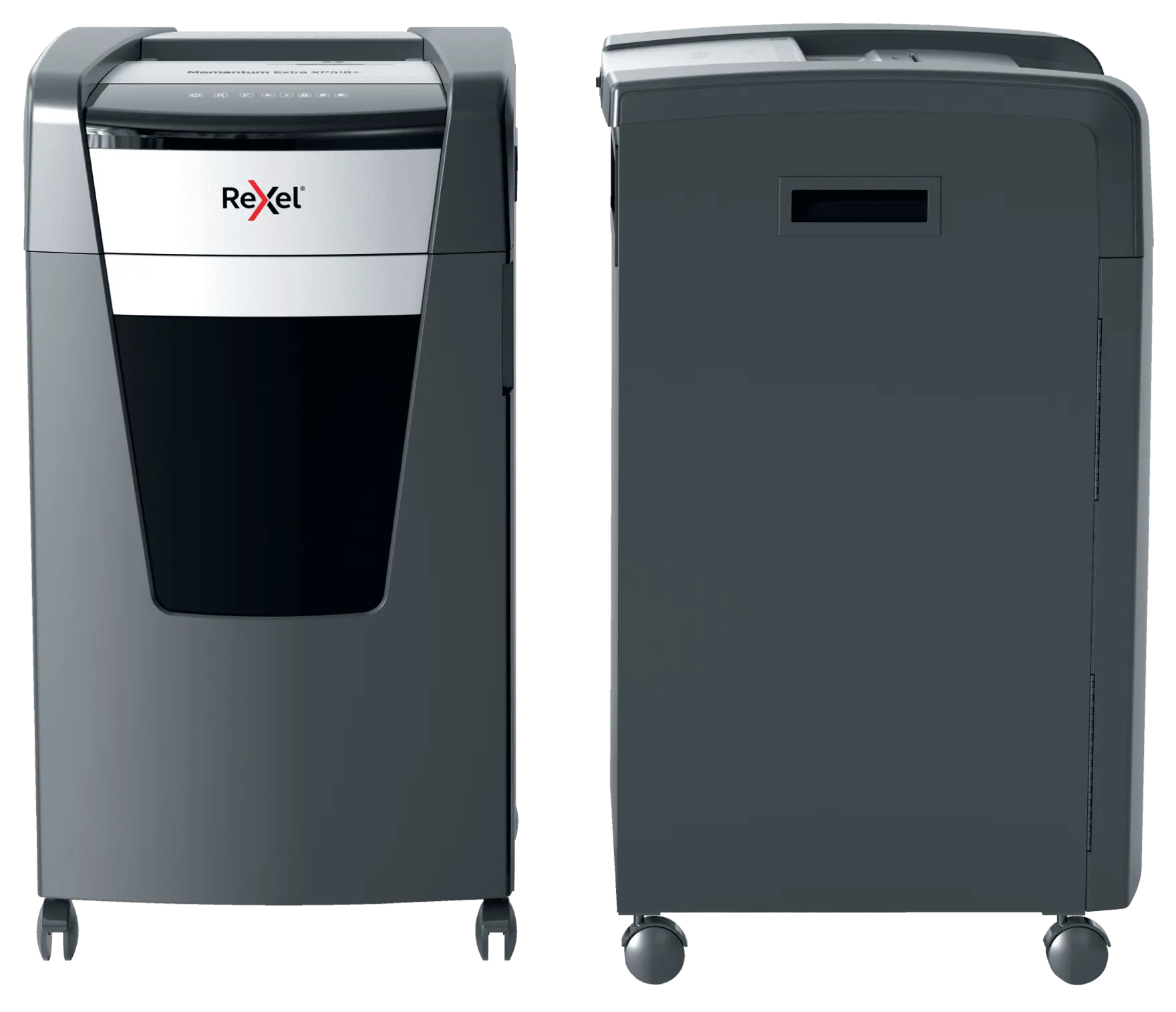 Rexel Momentum Extra XP516+ Up to 16 Sheets P-5 85L Micro Cut Heavy Duty Office Shredder